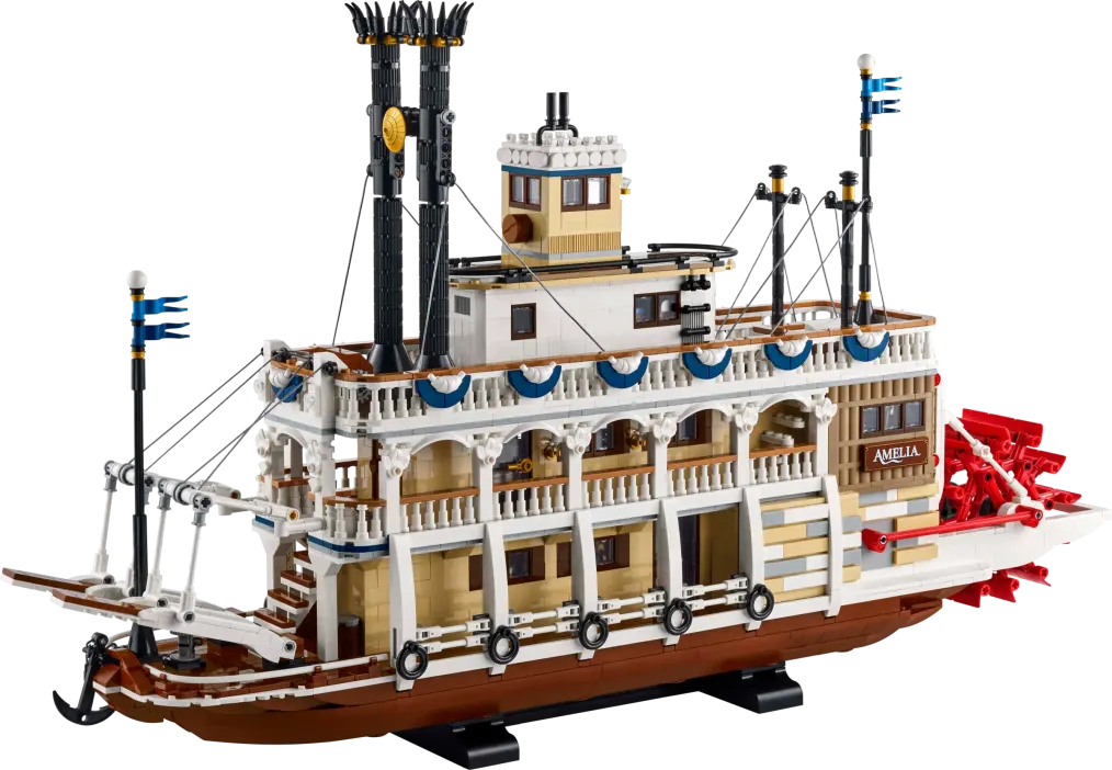 LEGO Flussraddampfer mieten