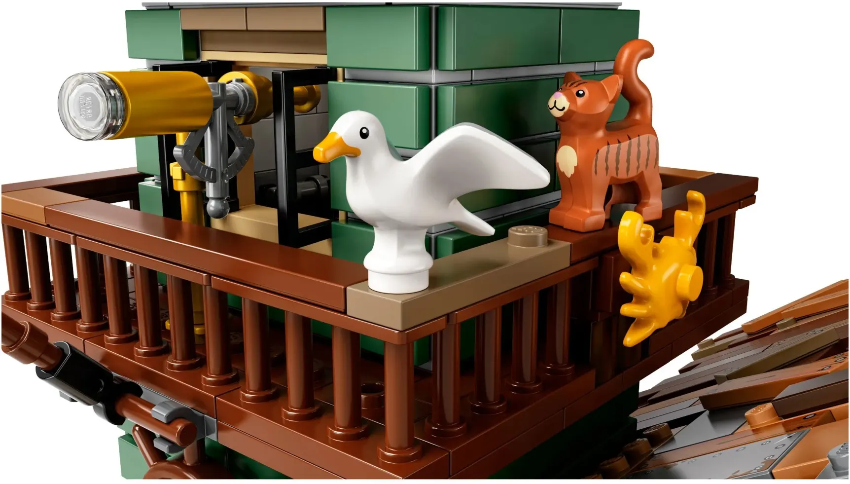 LEGO Il vecchio negozio di pesca, dettaglio 2
