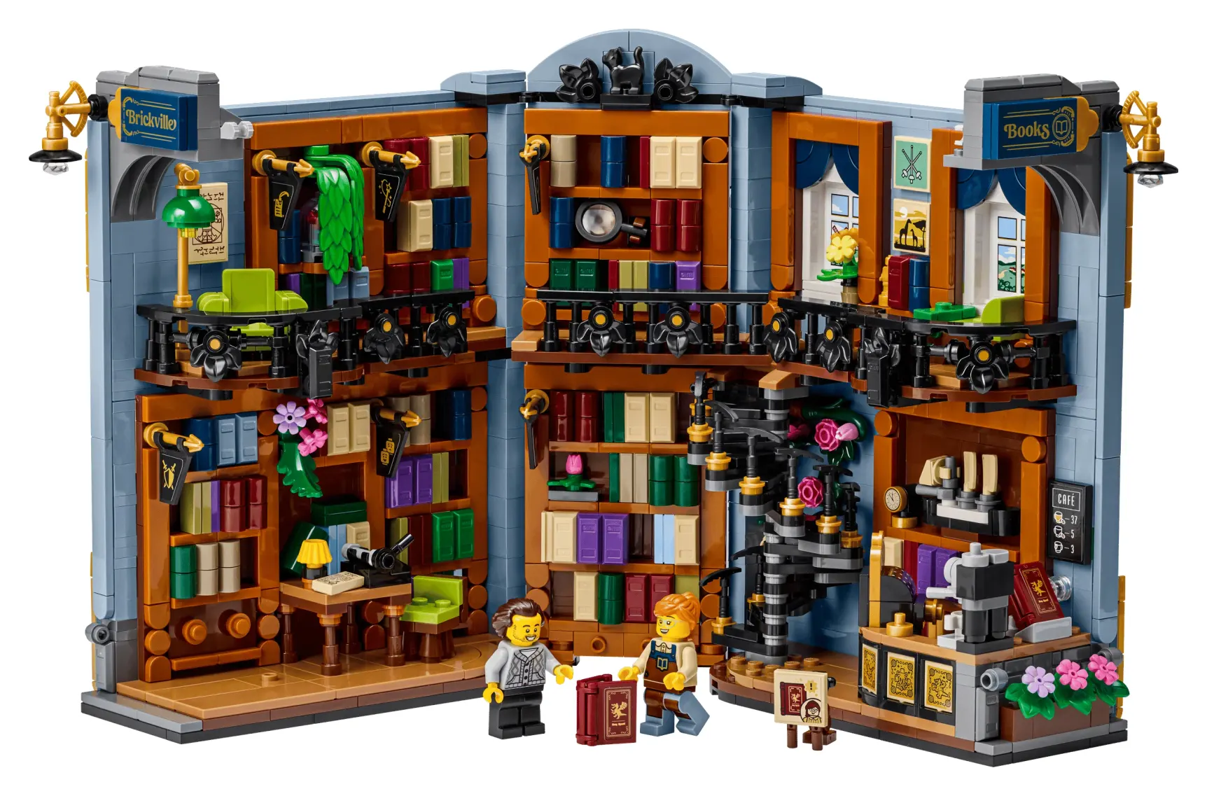 LEGO Libreria: fermalibri, dettaglio 1