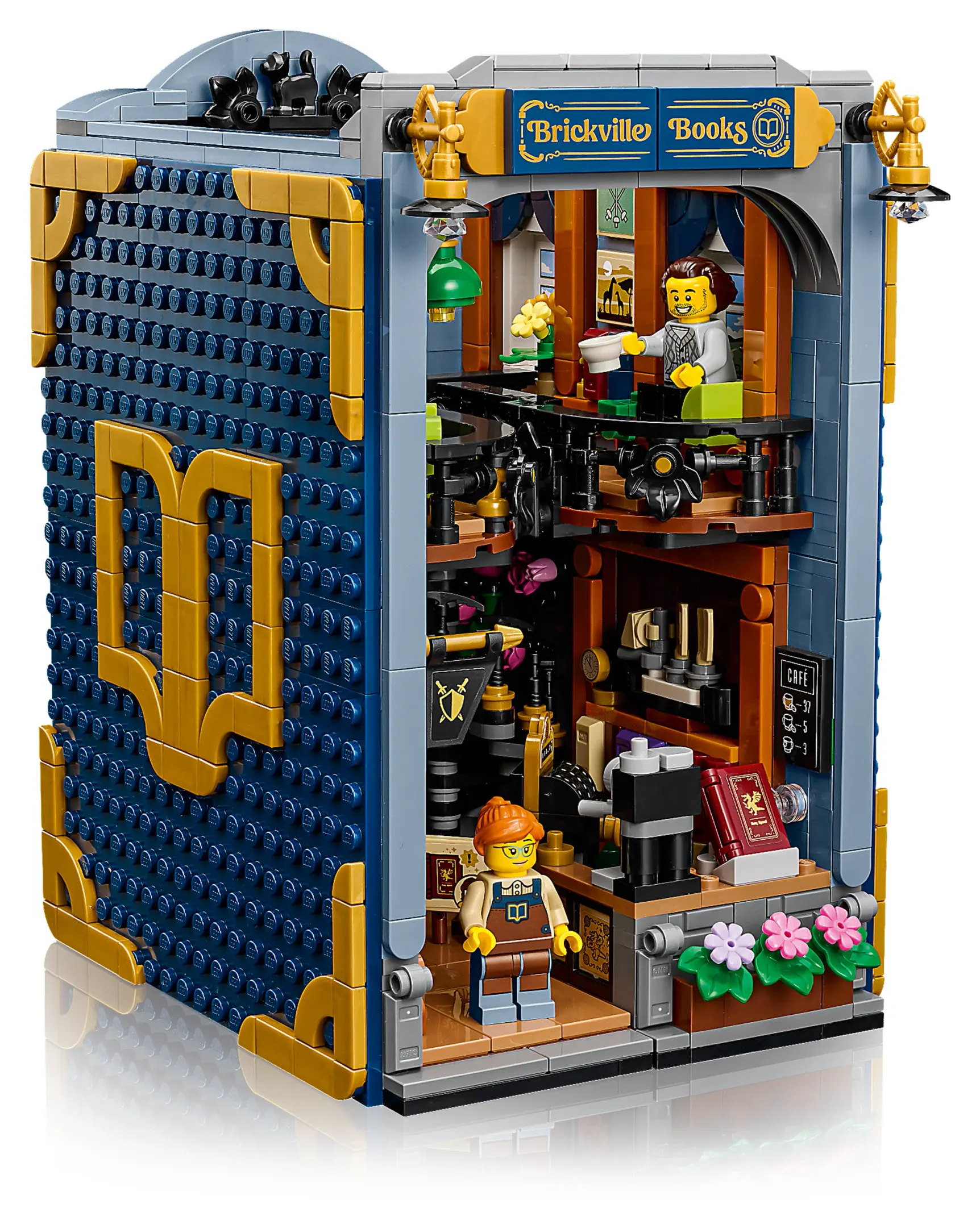 LEGO Libreria: fermalibri, dettaglio 2