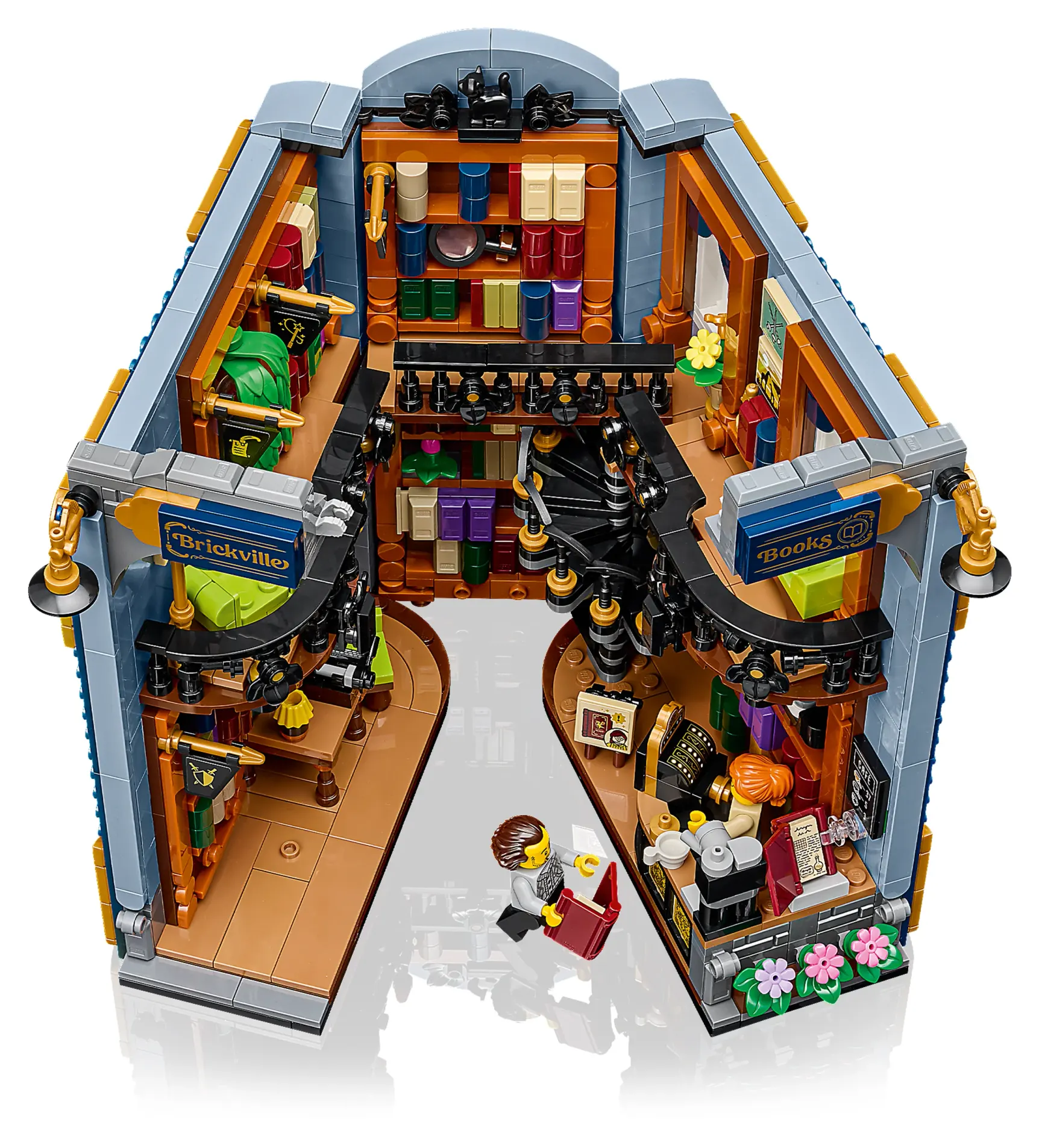 LEGO Libreria: fermalibri, dettaglio 4