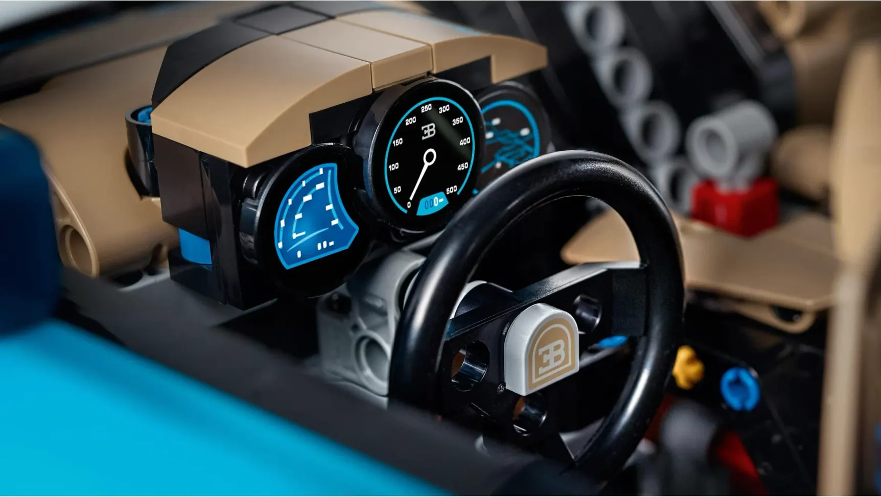 LEGO Bugatti Chiron, dettaglio 1
