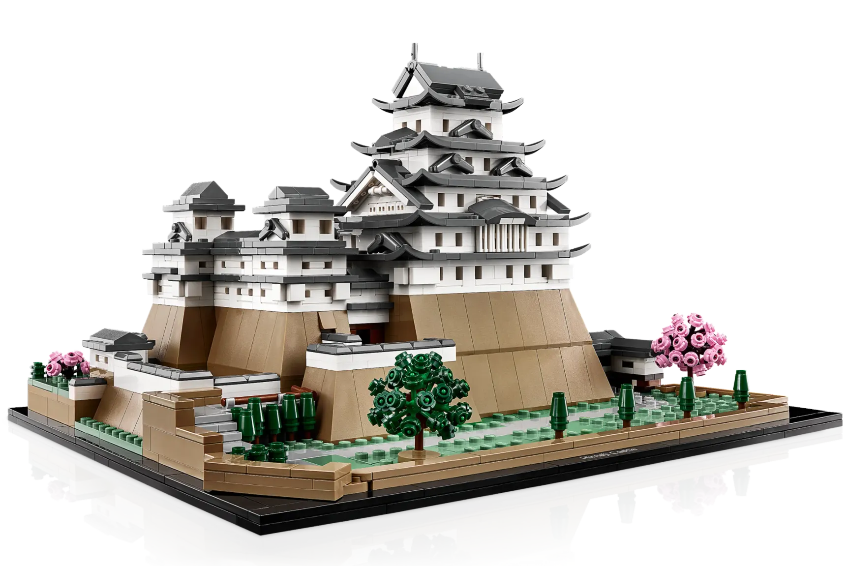 LEGO Himeji Castle, detail view 1
