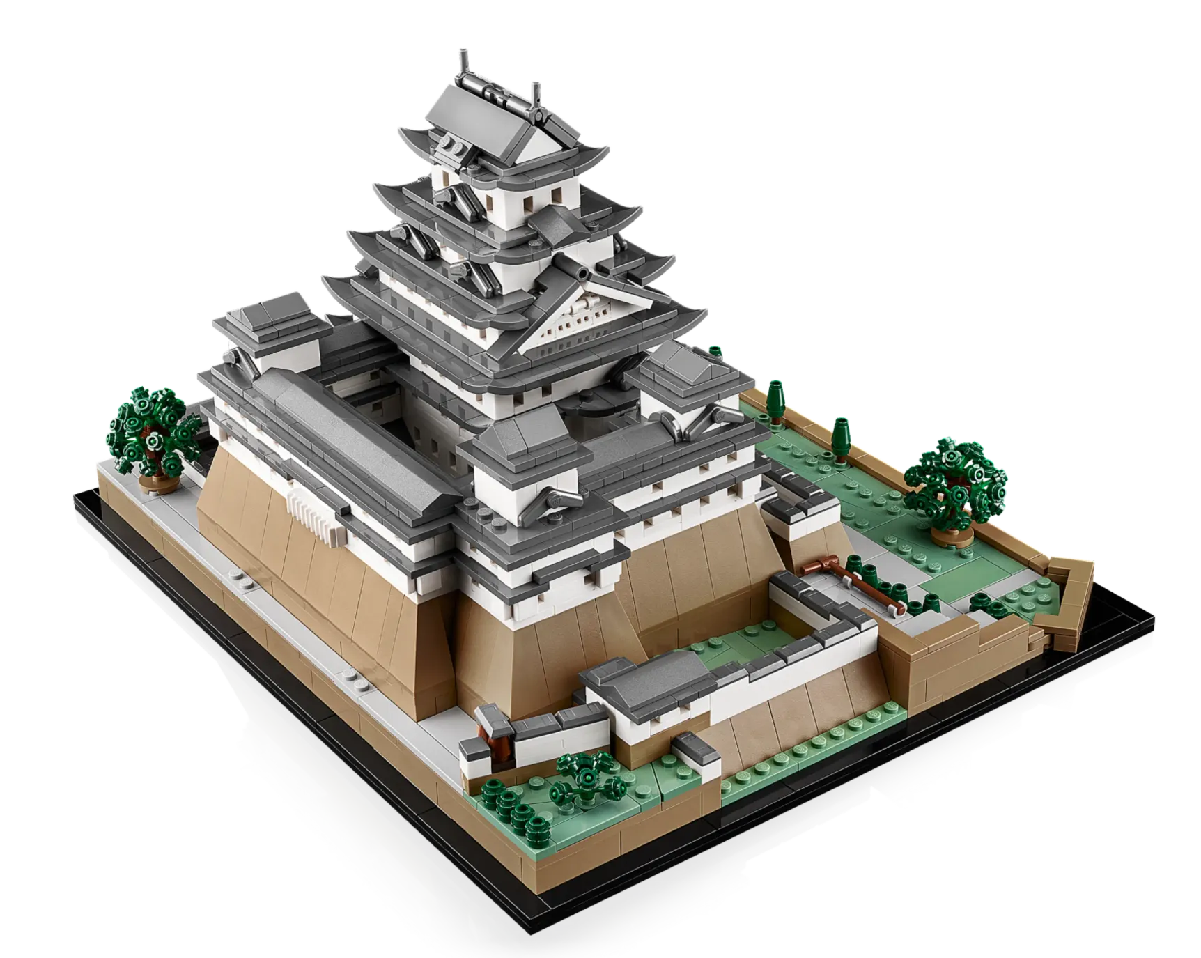 LEGO Himeji Castle, detail view 3
