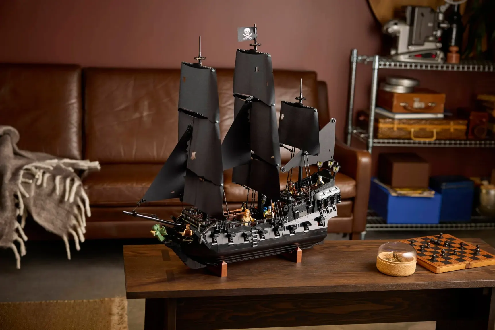 LEGO La nave pirata del capitano Jack Sparrow (10365) completamente montato
