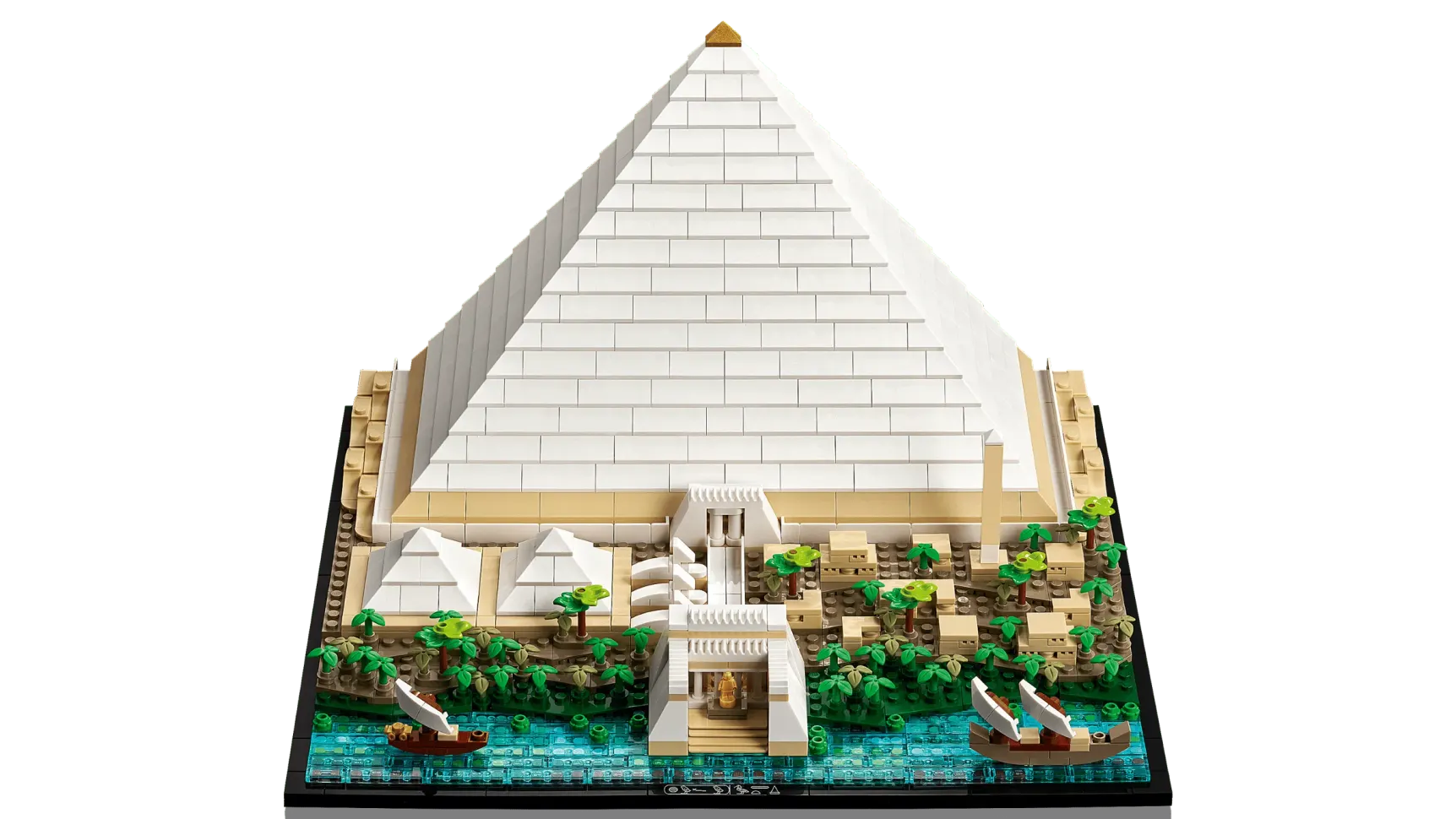 LEGO La grande pyramide de Gizeh, vue de détail 3