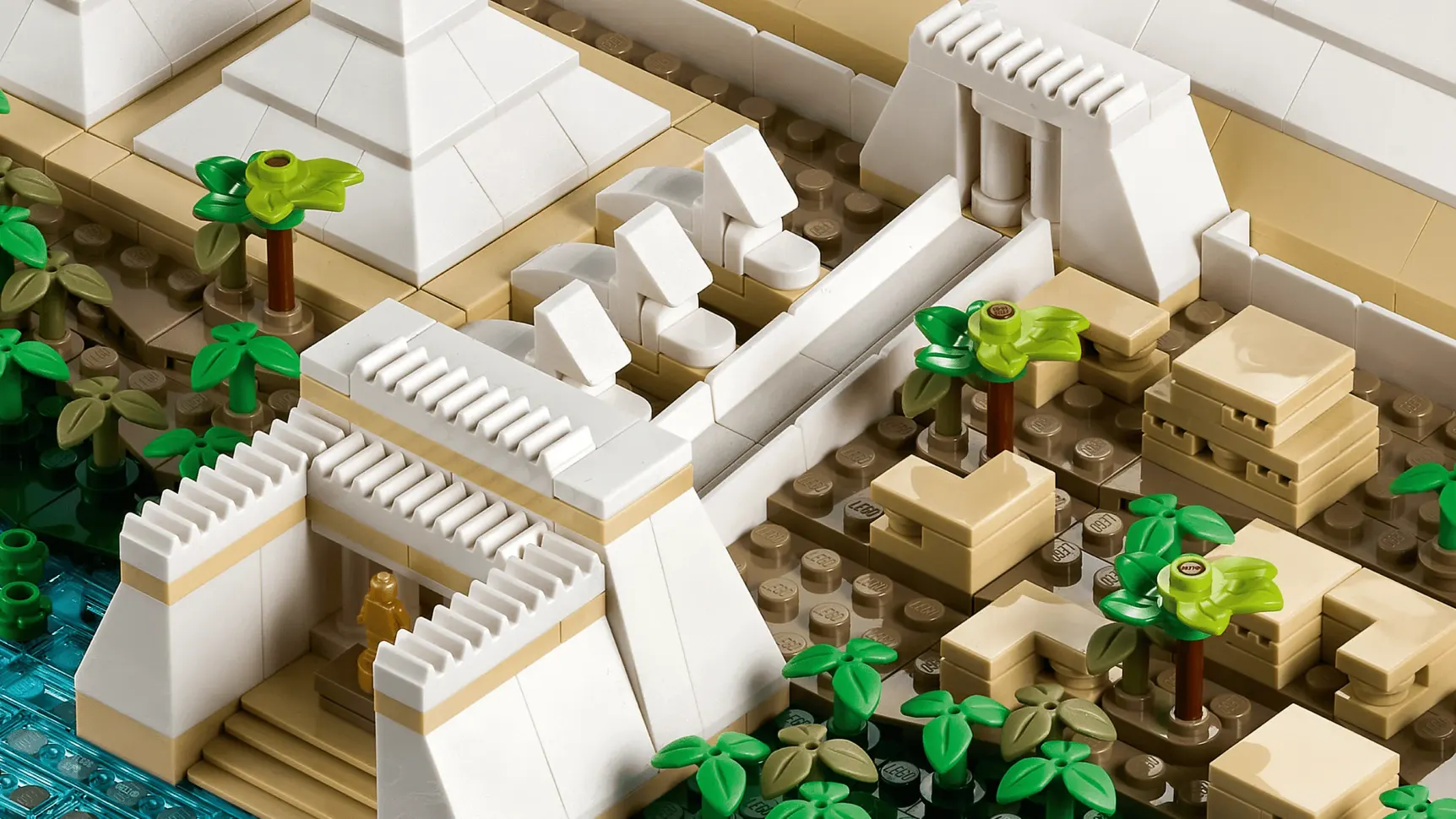 LEGO La grande pyramide de Gizeh, vue de détail 5
