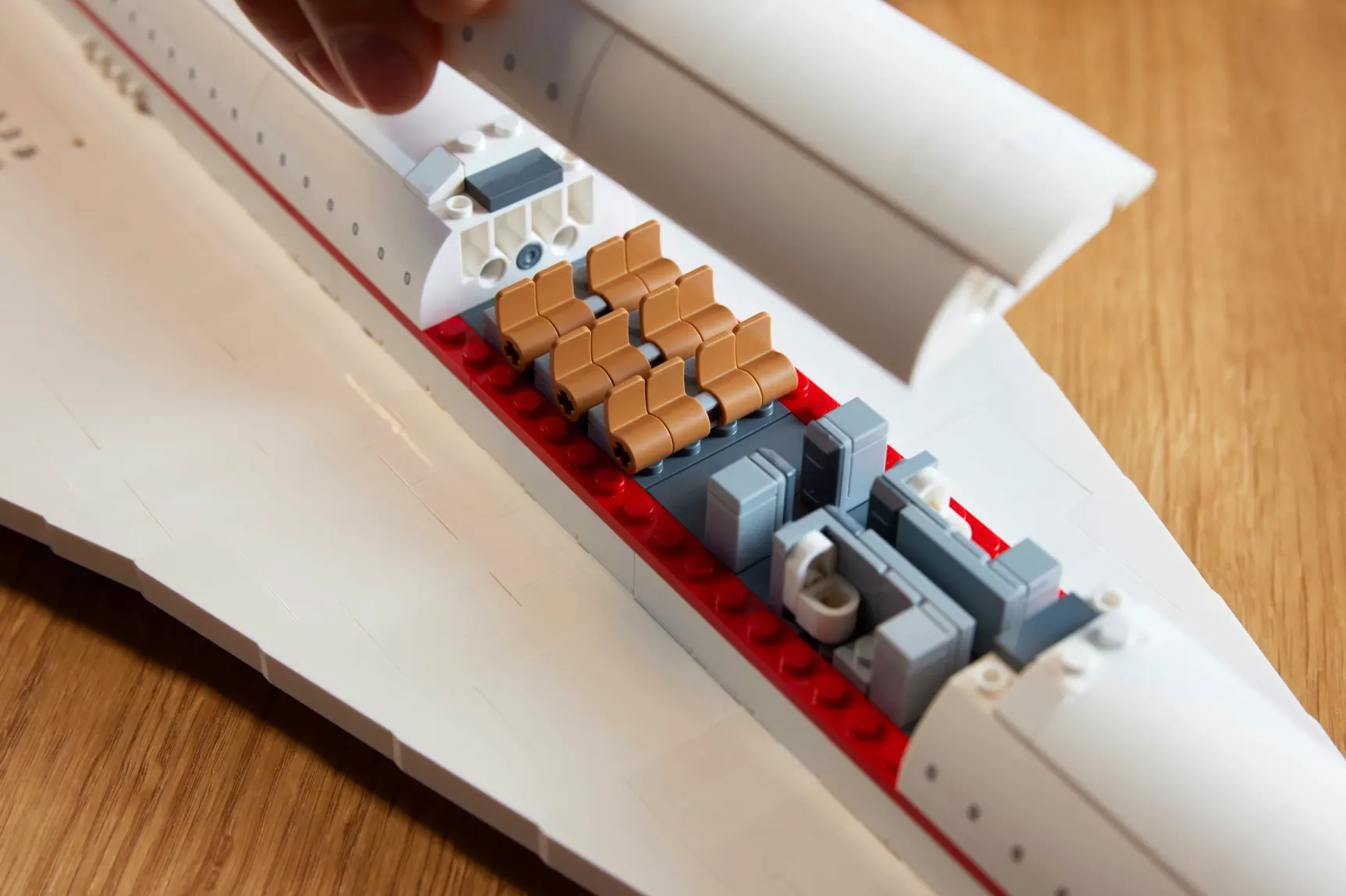 LEGO Concorde, dettaglio 3