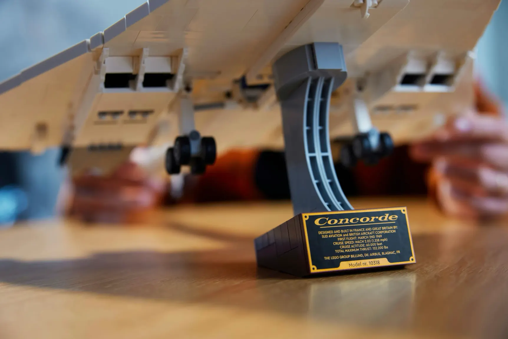 LEGO Concorde, dettaglio 6