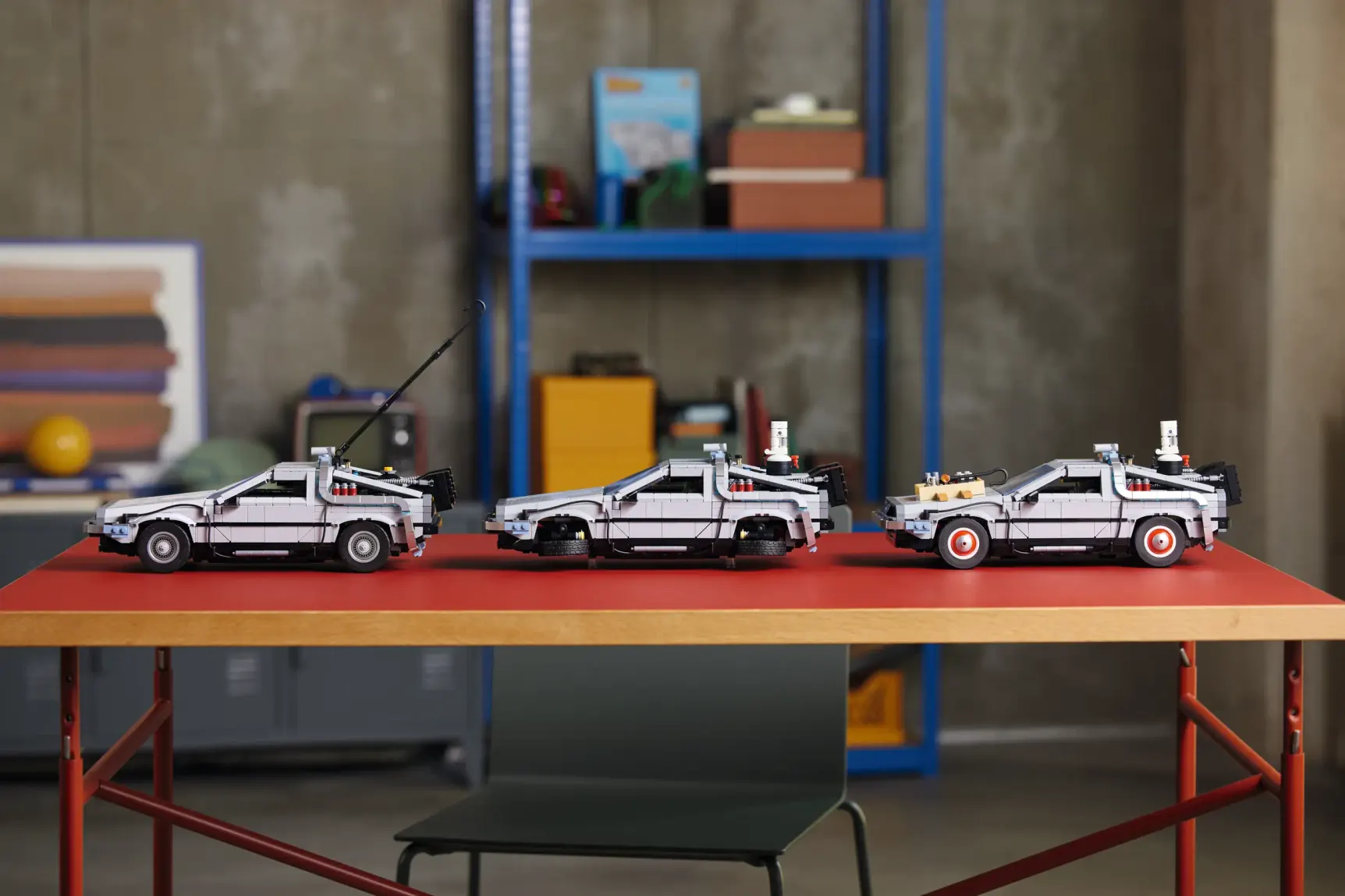 LEGO La macchina del tempo di Ritorno al futuro, dettaglio 1