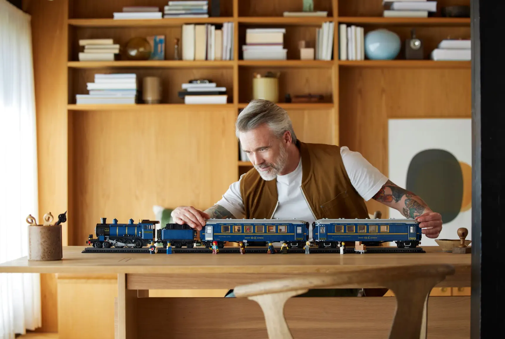 LEGO Il treno Orient Express (21344) completamente montato