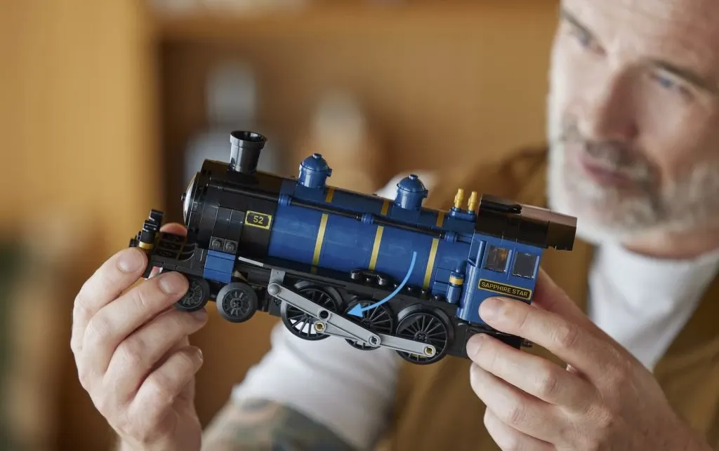 LEGO Il treno Orient Express, dettaglio 1