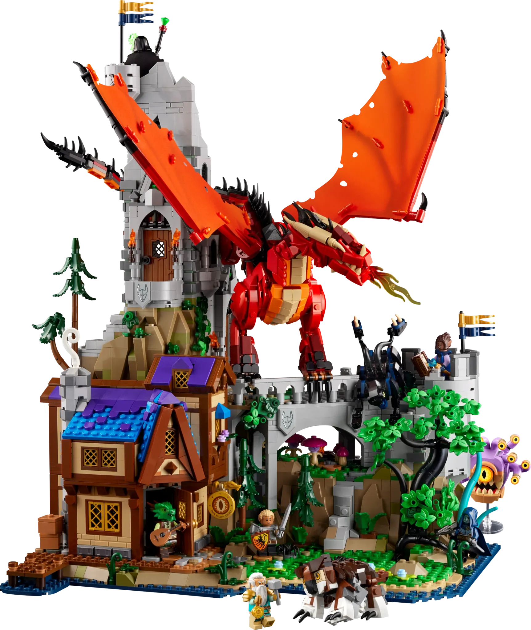 Set LEGO Dungeons & Dragons: la storia del drago rosso (21348)