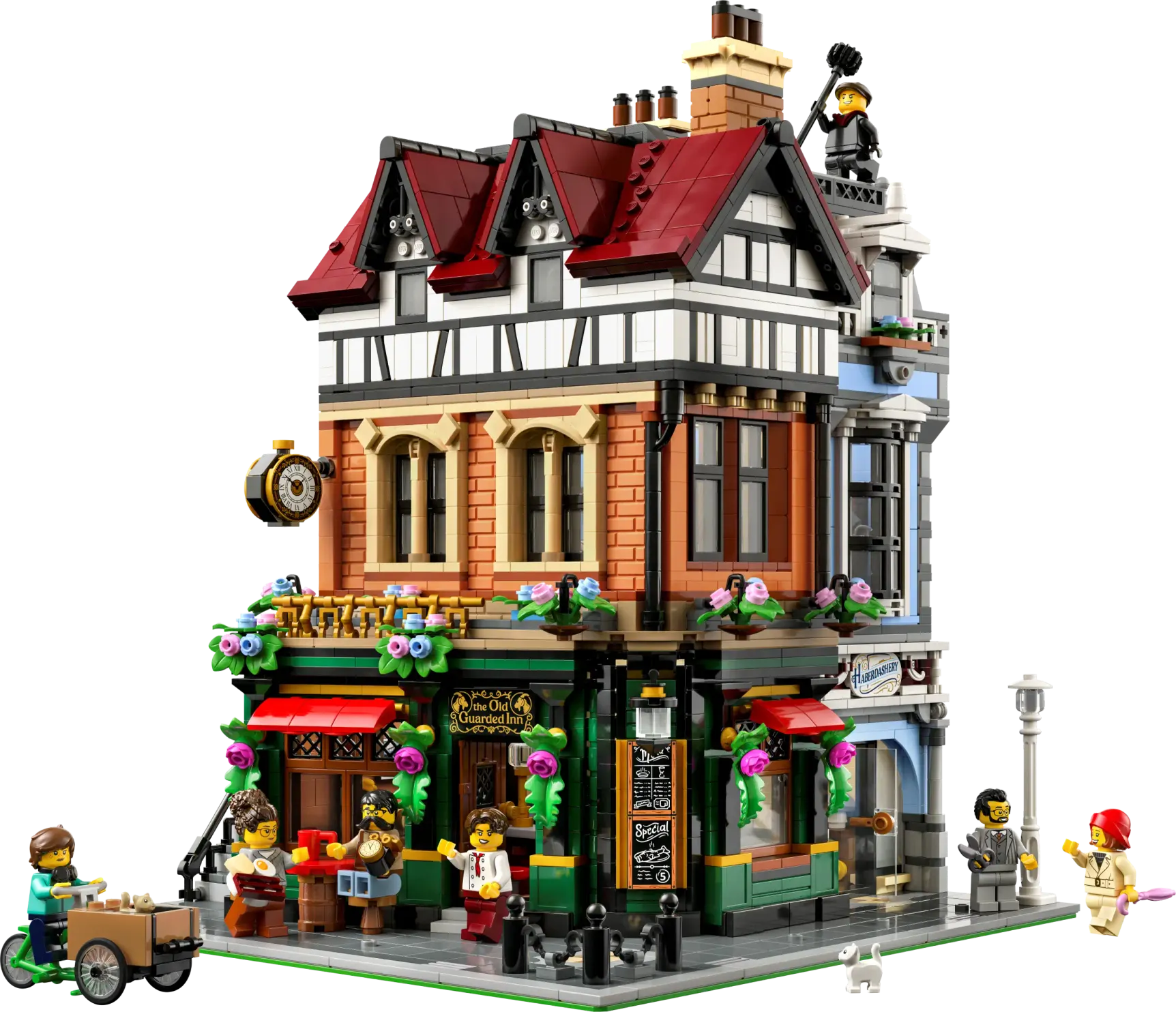 Set LEGO La maison d'angle de style Tudor (10350)