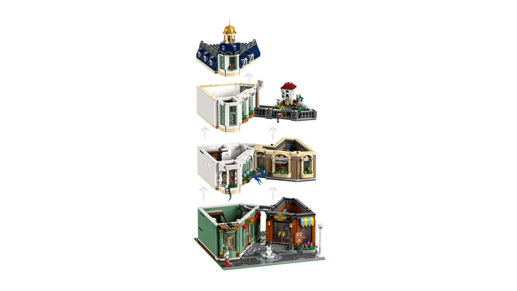 LEGO La via dello shopping, dettaglio 1