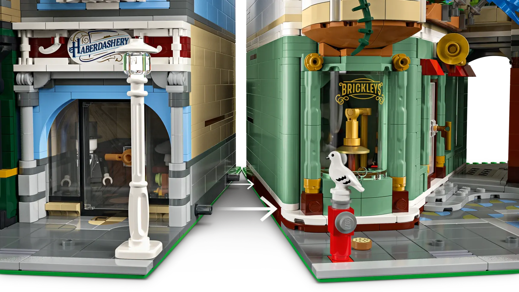LEGO La via dello shopping, dettaglio 4