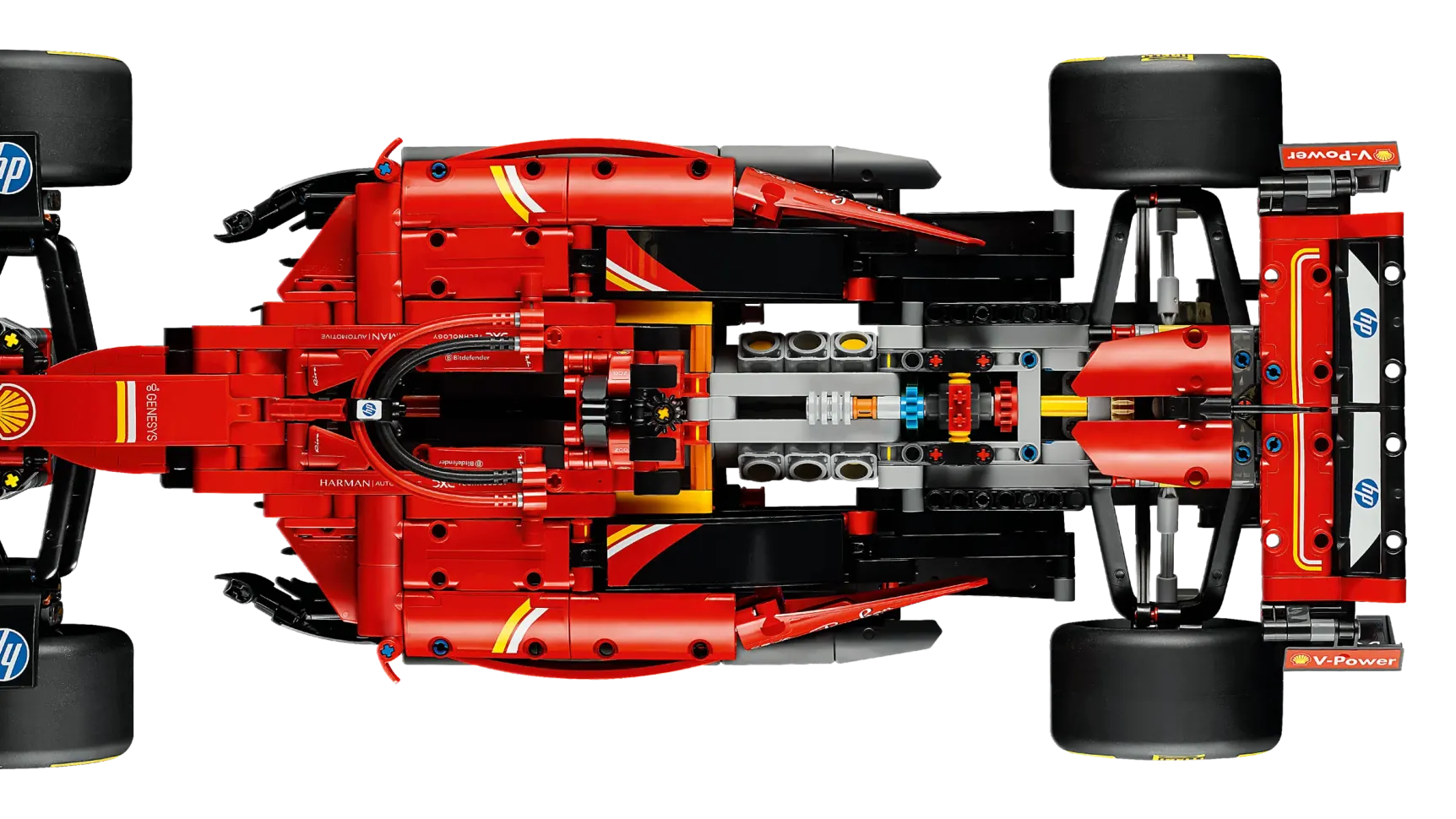 LEGO Ferrari SF-24 F1 Car, detail view 4