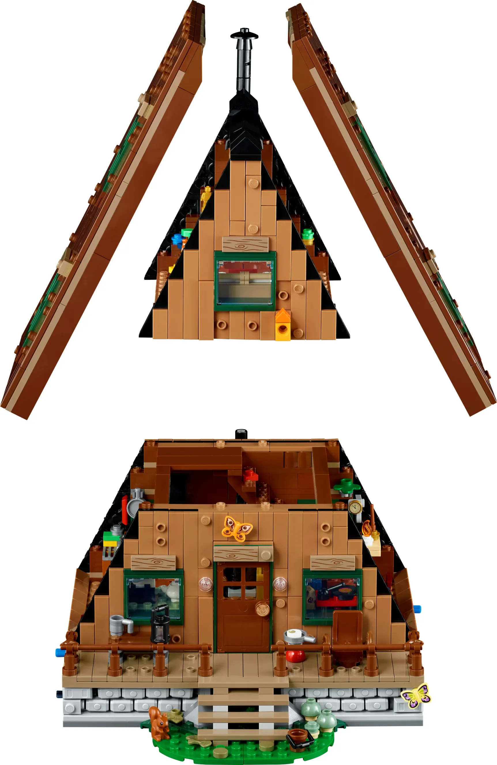 LEGO La maison en A, vue de détail 2