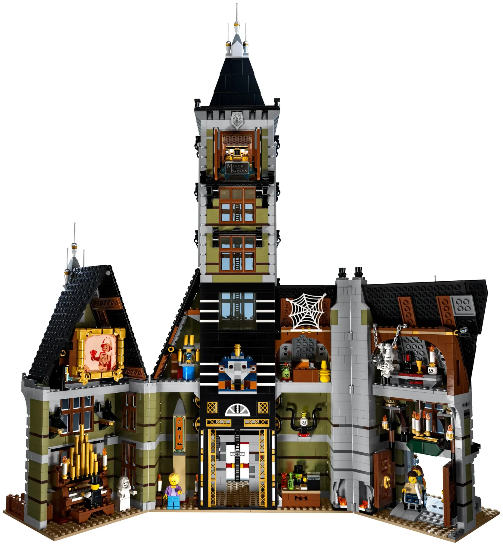 LEGO La maison hantée de la fête foraine, vue de détail 1