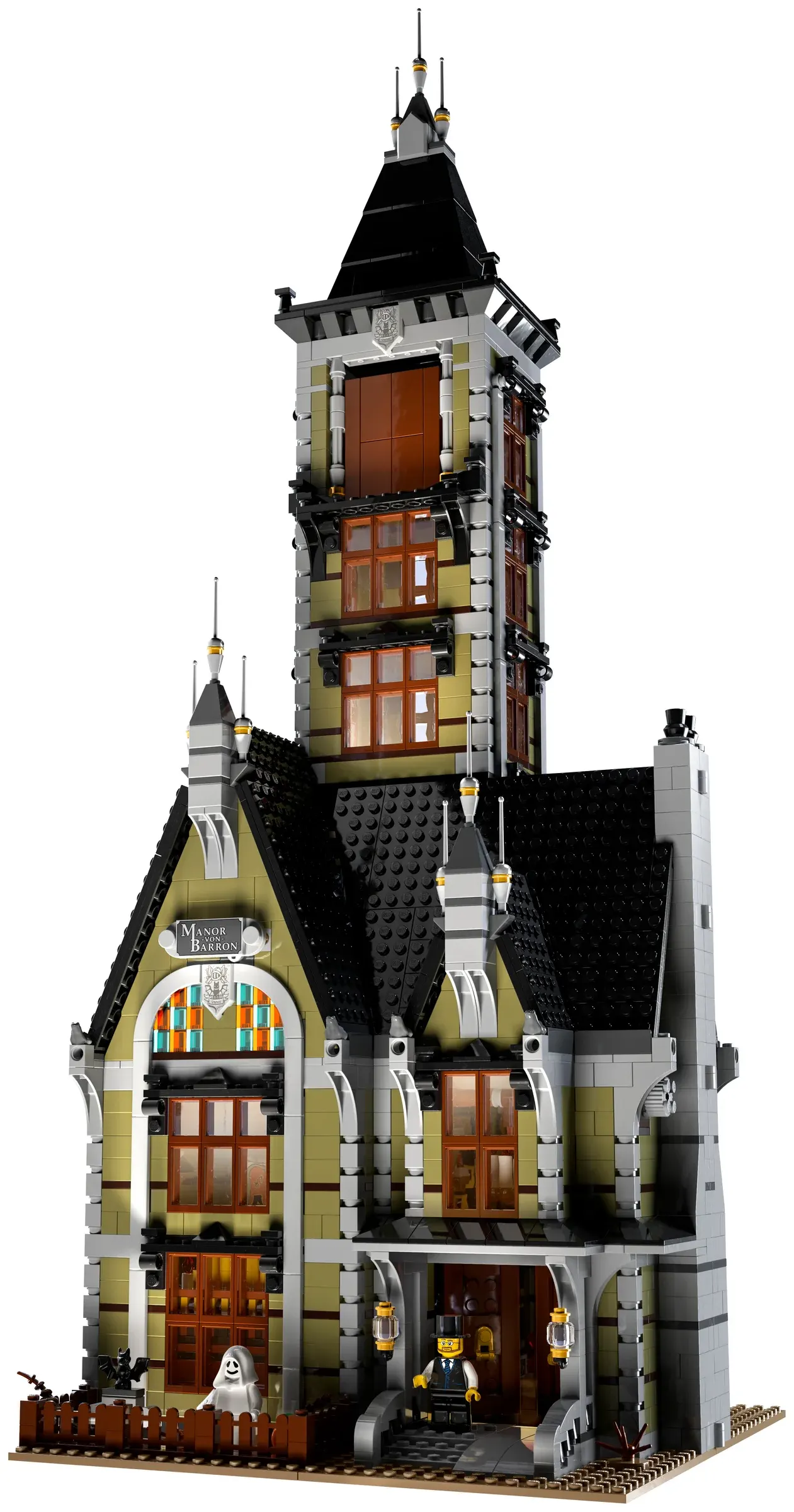 LEGO La maison hantée de la fête foraine, vue de détail 2