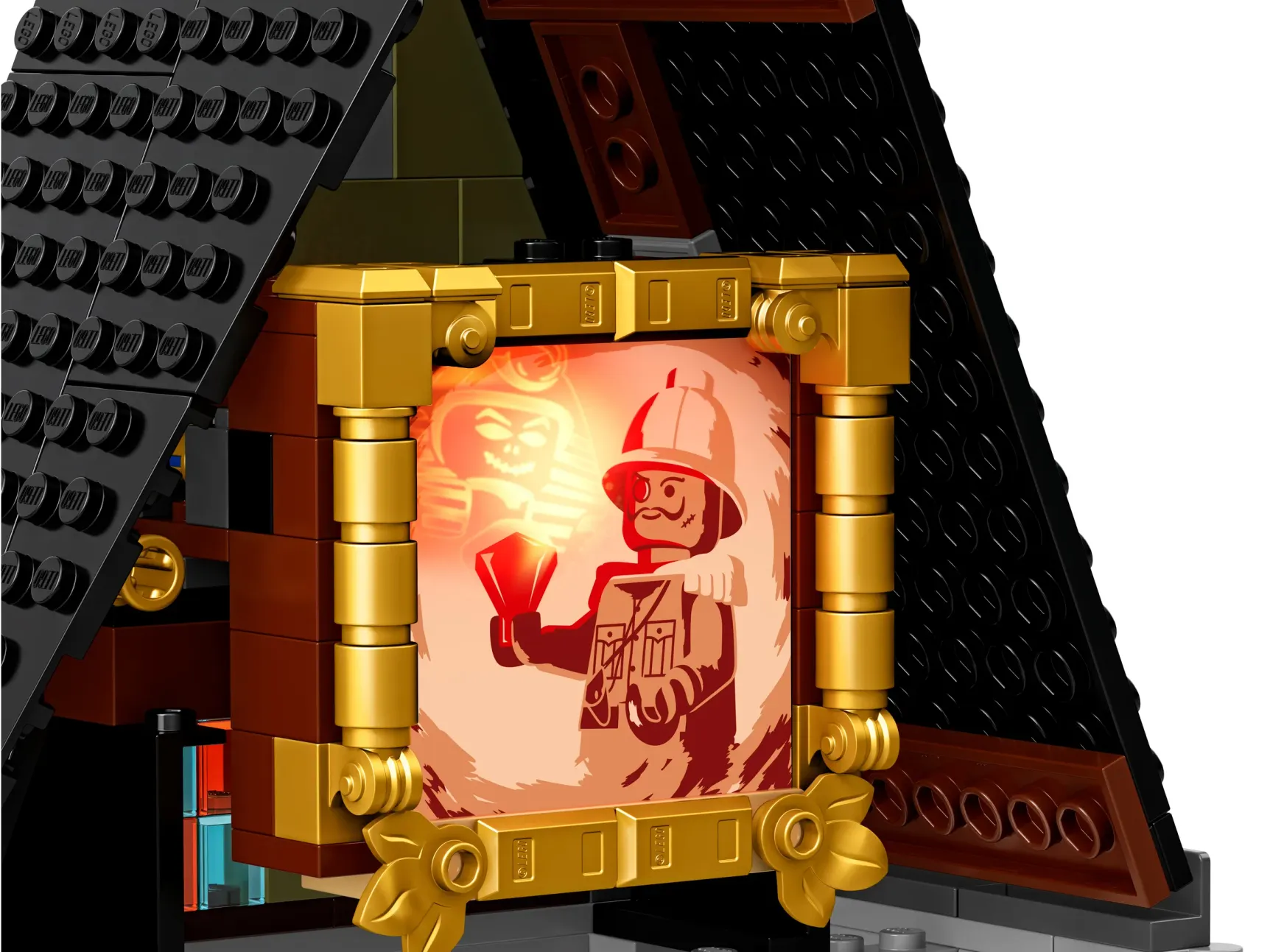 LEGO La maison hantée de la fête foraine, vue de détail 3