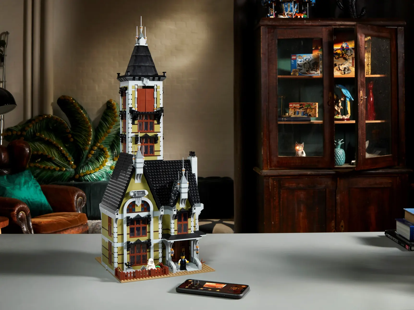 LEGO La maison hantée de la fête foraine, vue de détail 4