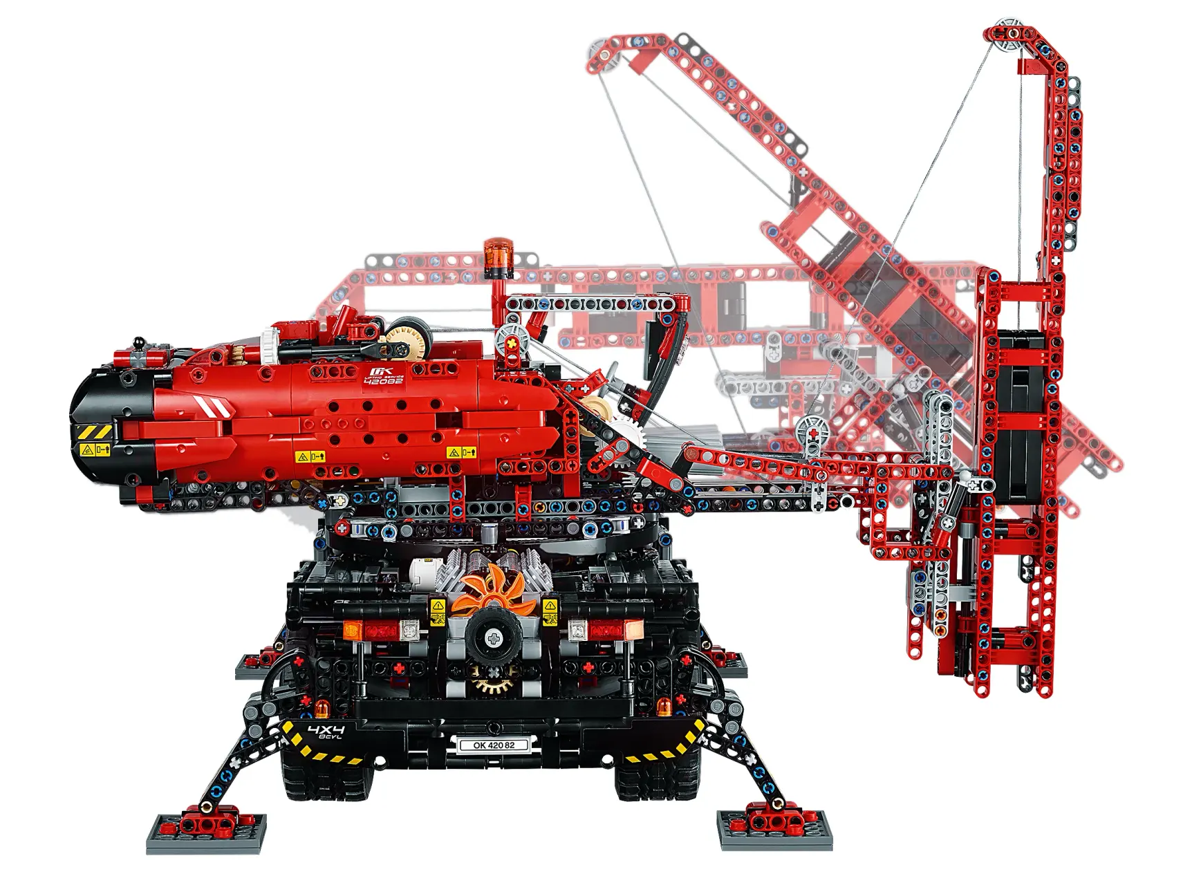 LEGO La grue tout-terrain, vue de détail 5