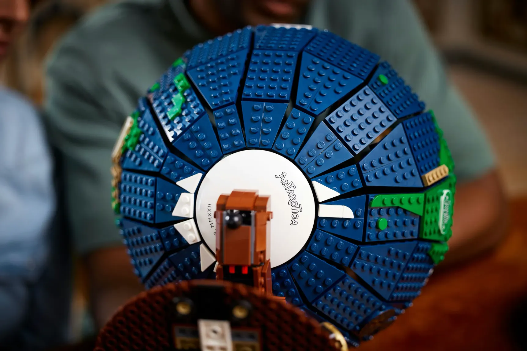 LEGO Mappamondo, dettaglio 4