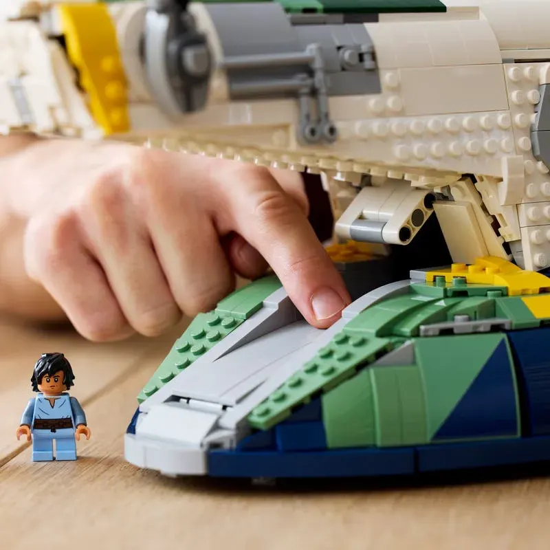 LEGO Le vaisseau de classe Firespray de Jango Fett, vue de détail 3