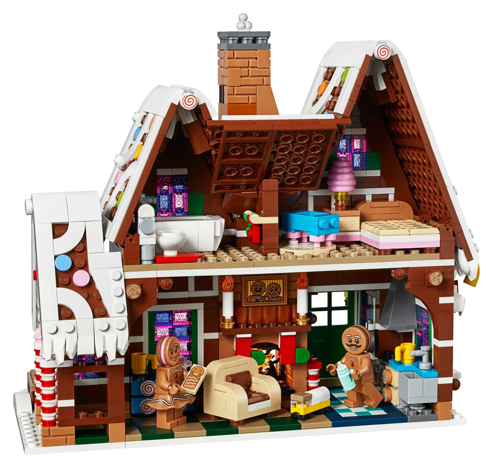LEGO Gingerbread House, detail view 1