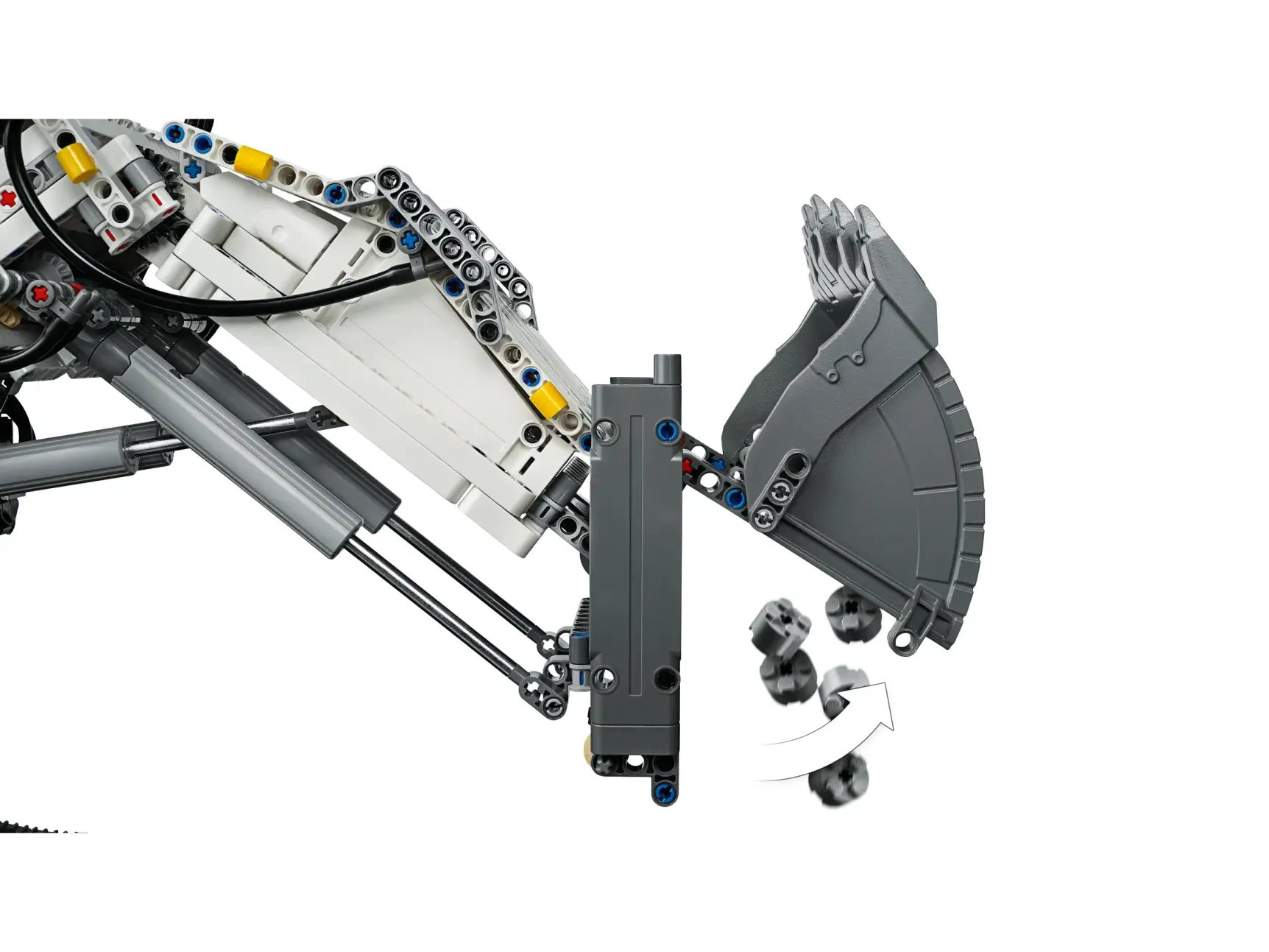 LEGO Escavatore Liebherr R 9800, dettaglio 2