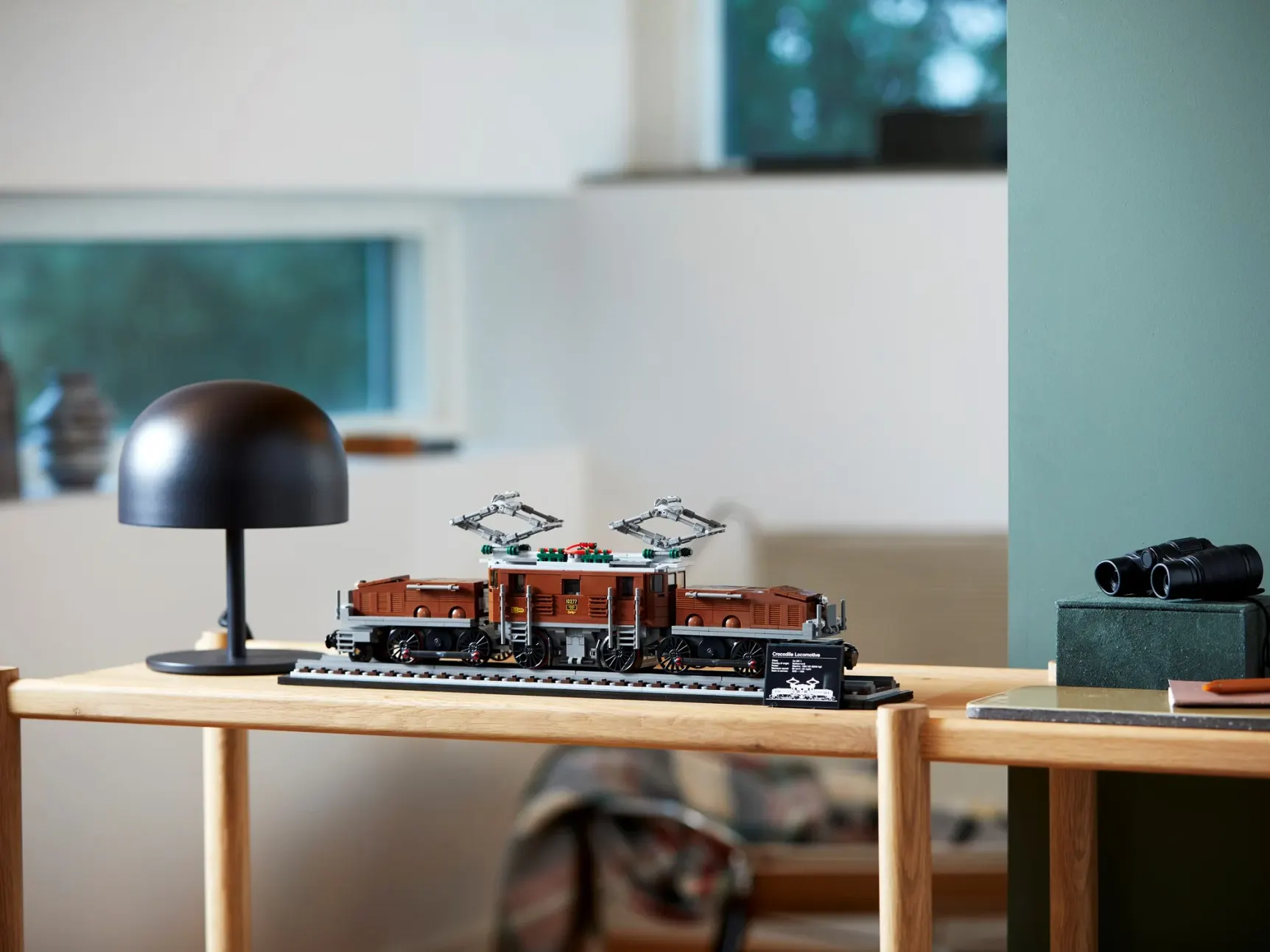 LEGO Locomotiva Coccodrillo, dettaglio 1