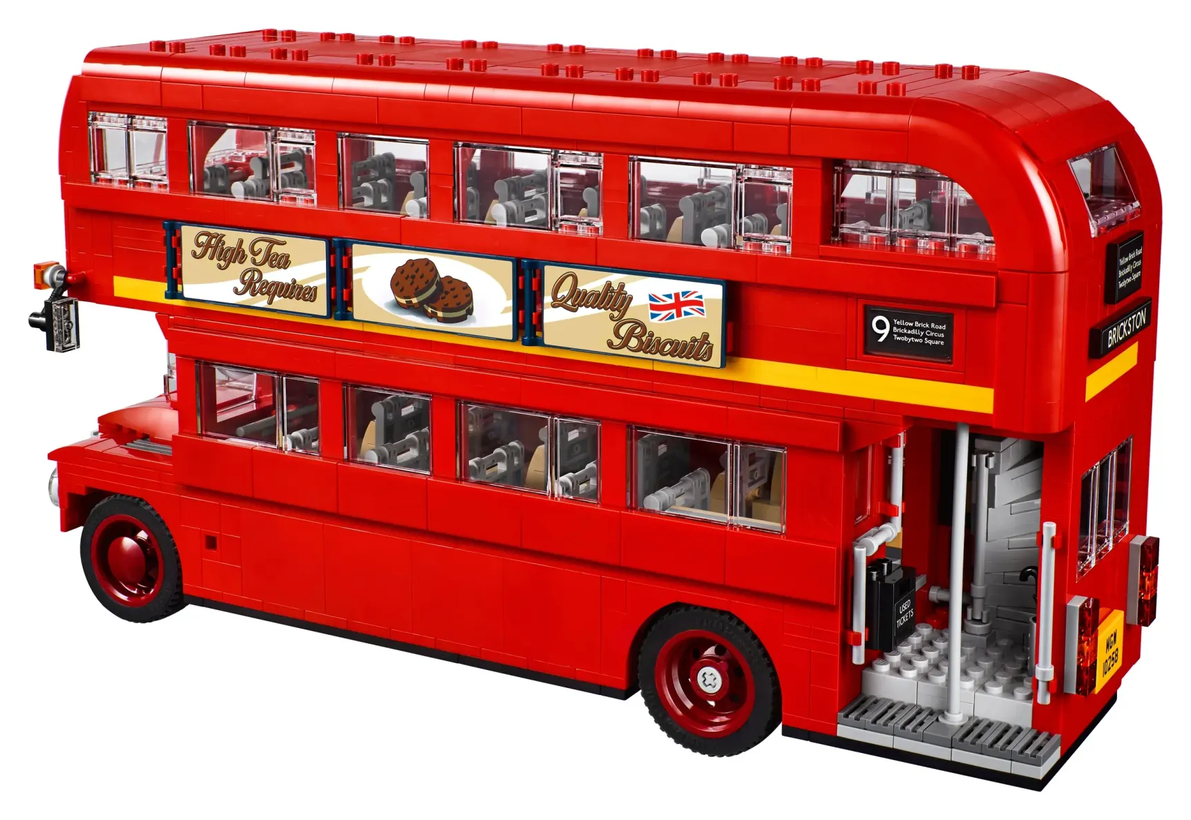 LEGO Londoner Bus, Detailansicht 1