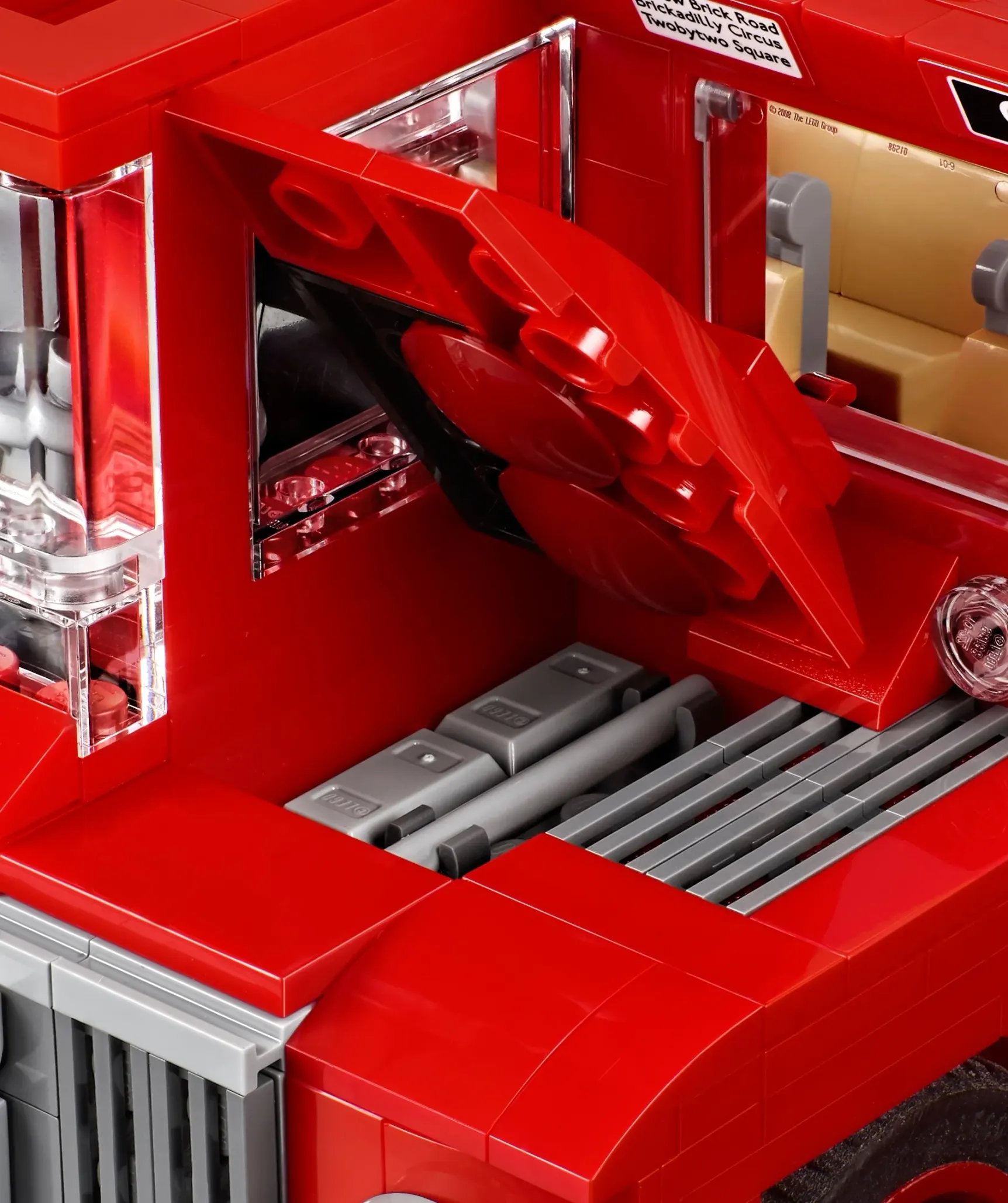 LEGO Londoner Bus, Detailansicht 4