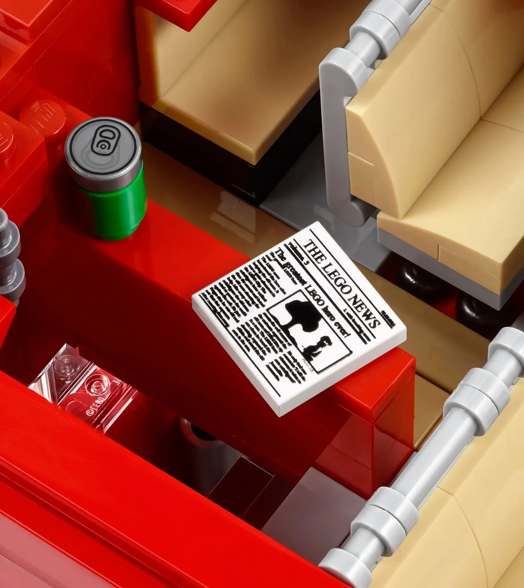LEGO Londoner Bus, Detailansicht 5