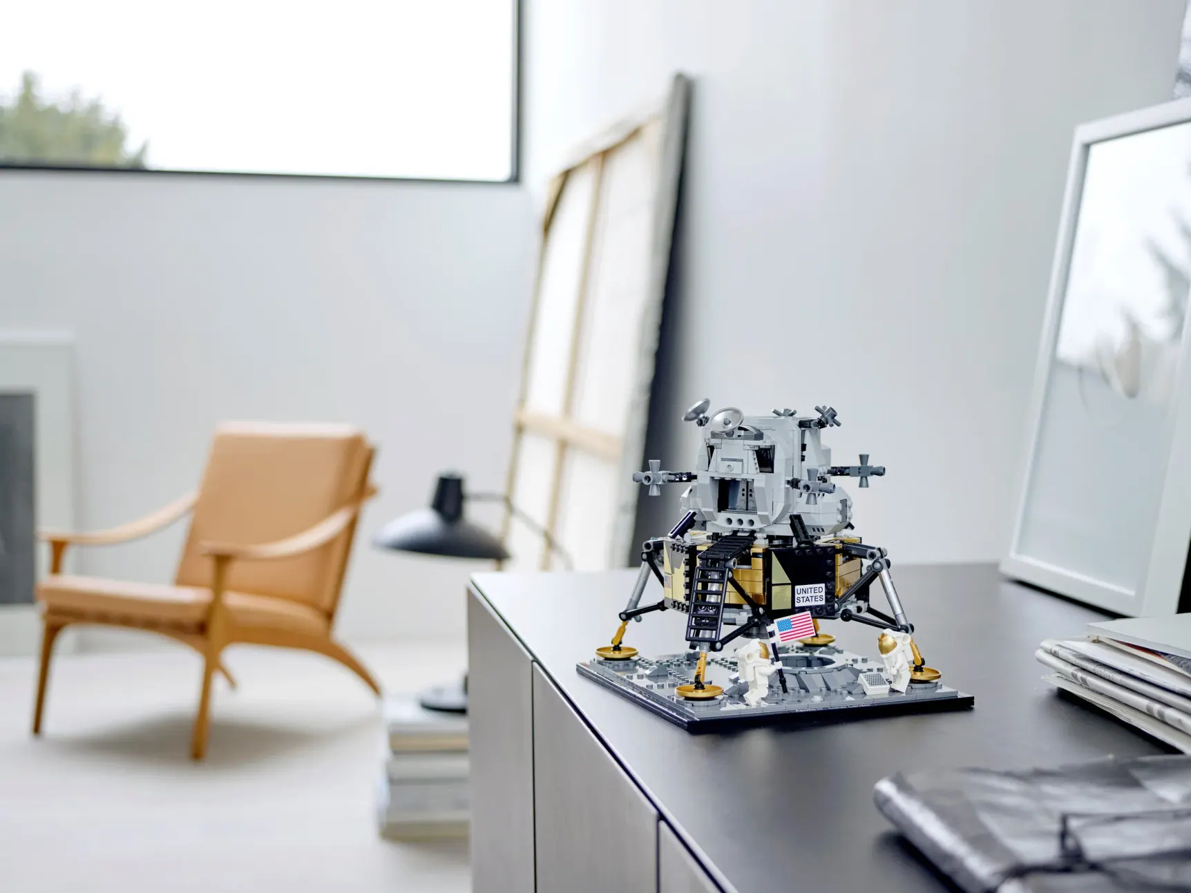 LEGO NASA Apollo 11 Mondlandefähre (10266) fertig aufgebaut