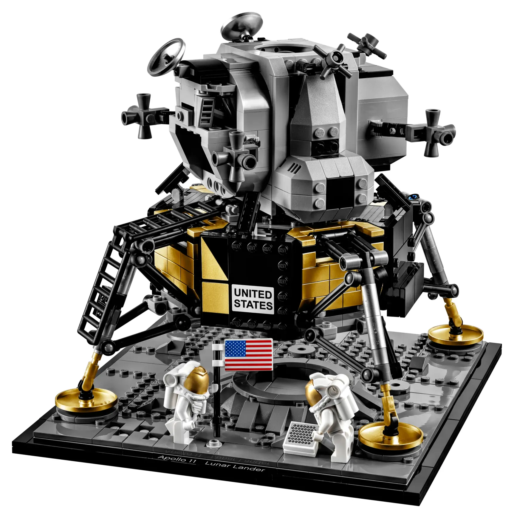 LEGO NASA Apollo 11 Mondlandefähre, Detailansicht 1