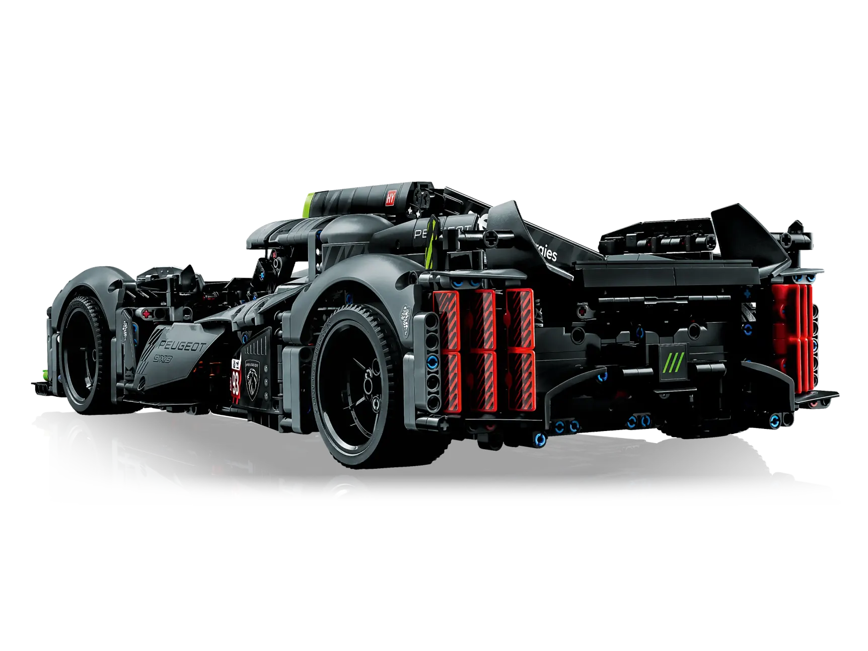 LEGO Technic Peugeot 9X8 24H Le Mans Hybrid Hypercar, Detailansicht 3