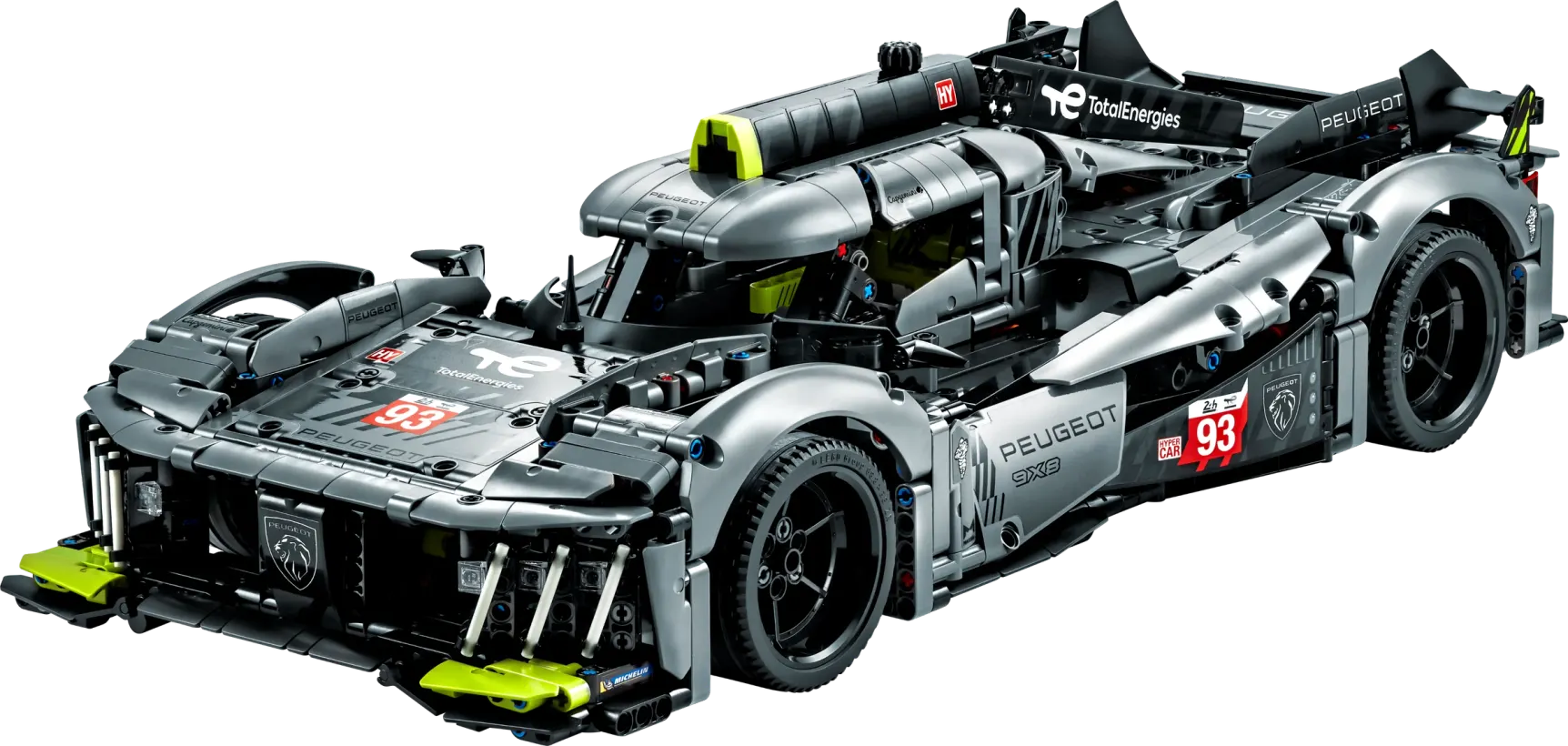LEGO Technic Peugeot 9X8 24H Le Mans Hybrid Hypercar (42156) Set