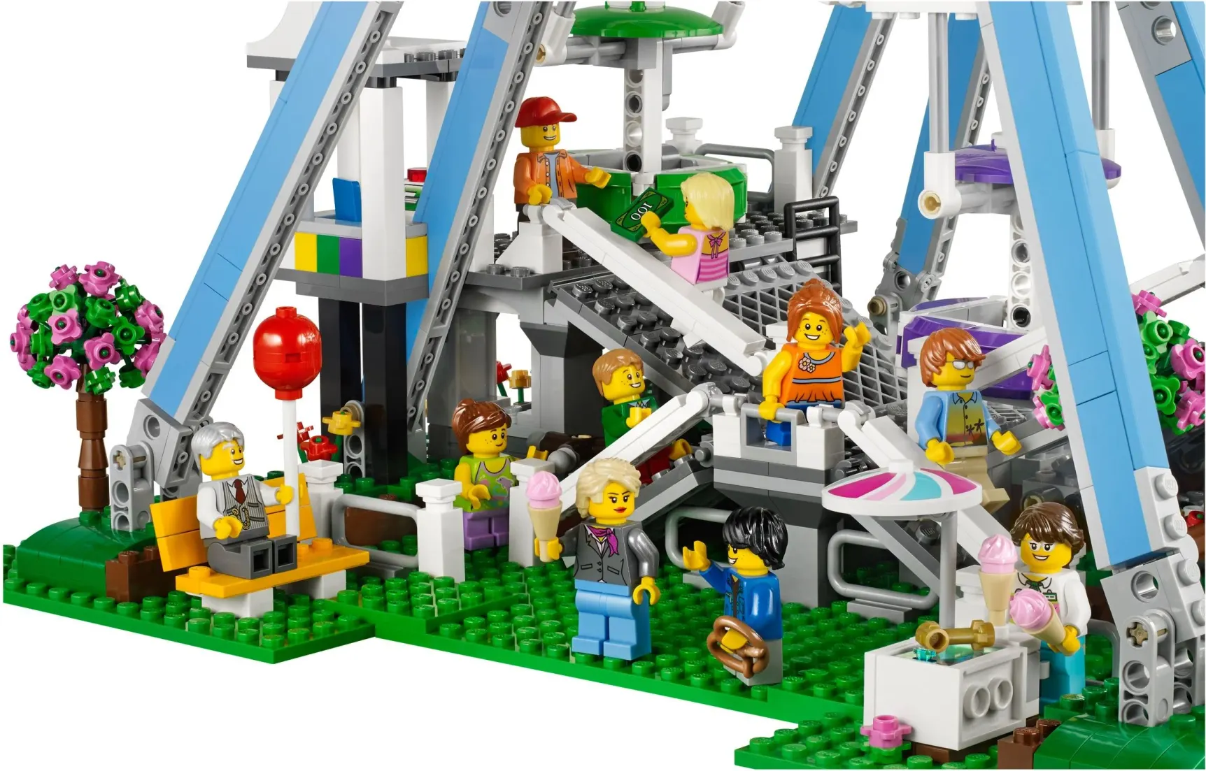 LEGO Riesenrad (10247) fertig aufgebaut