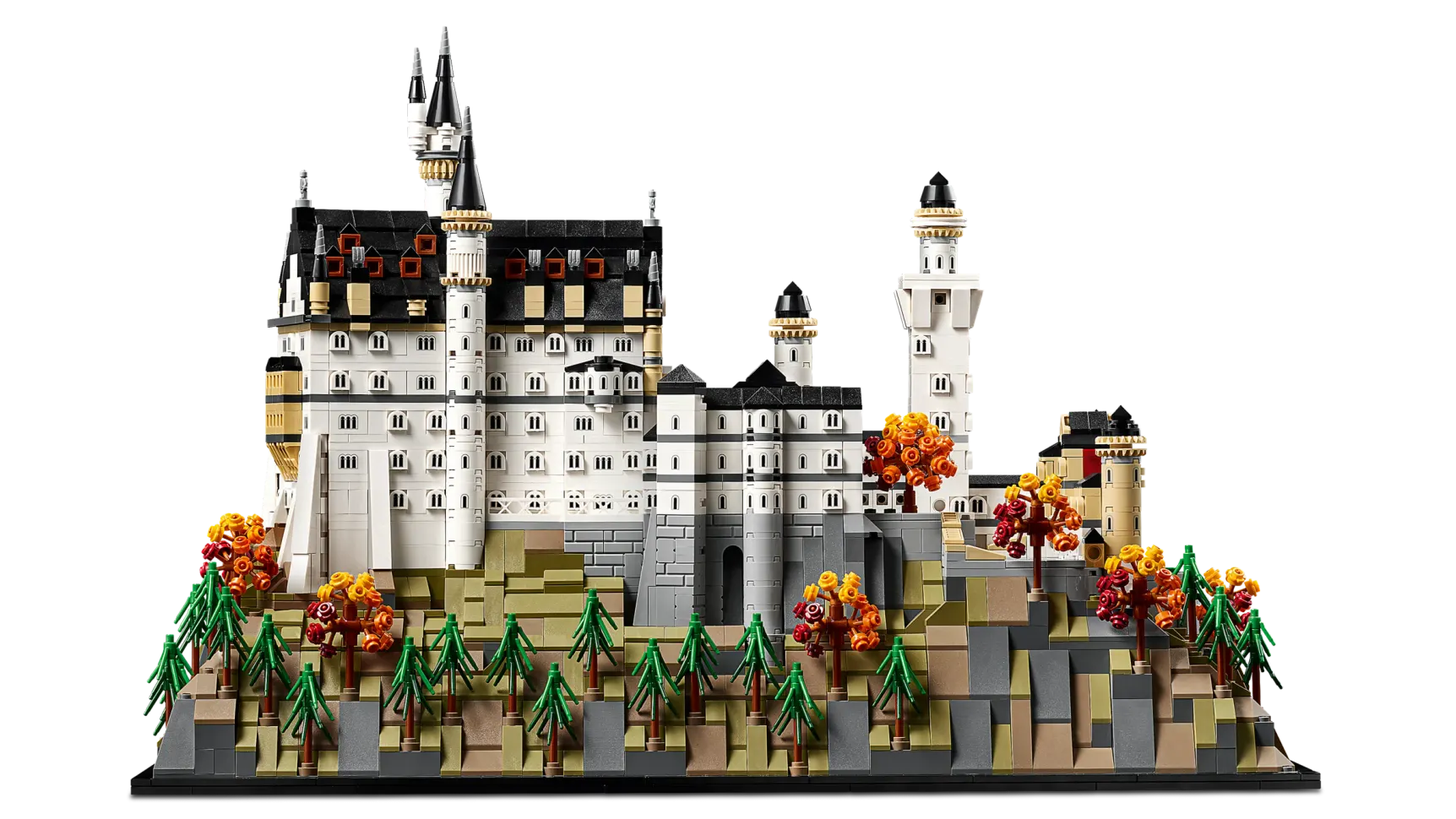 LEGO Schloss Neuschwanstein, Detailansicht 1