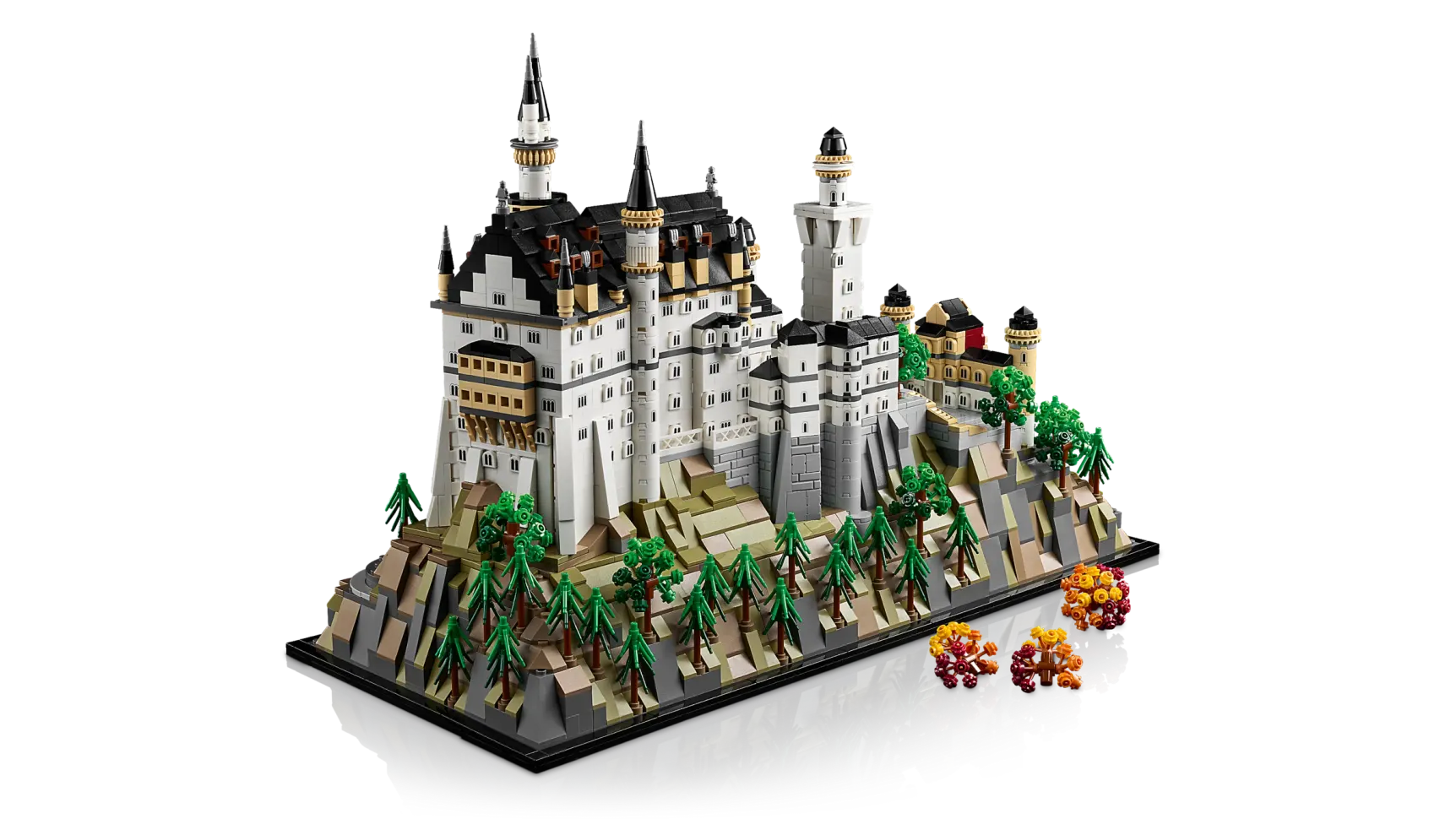 LEGO Schloss Neuschwanstein, Detailansicht 2