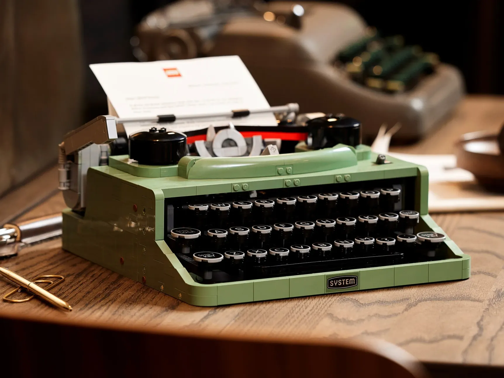 LEGO Typewriter (21327) fully built