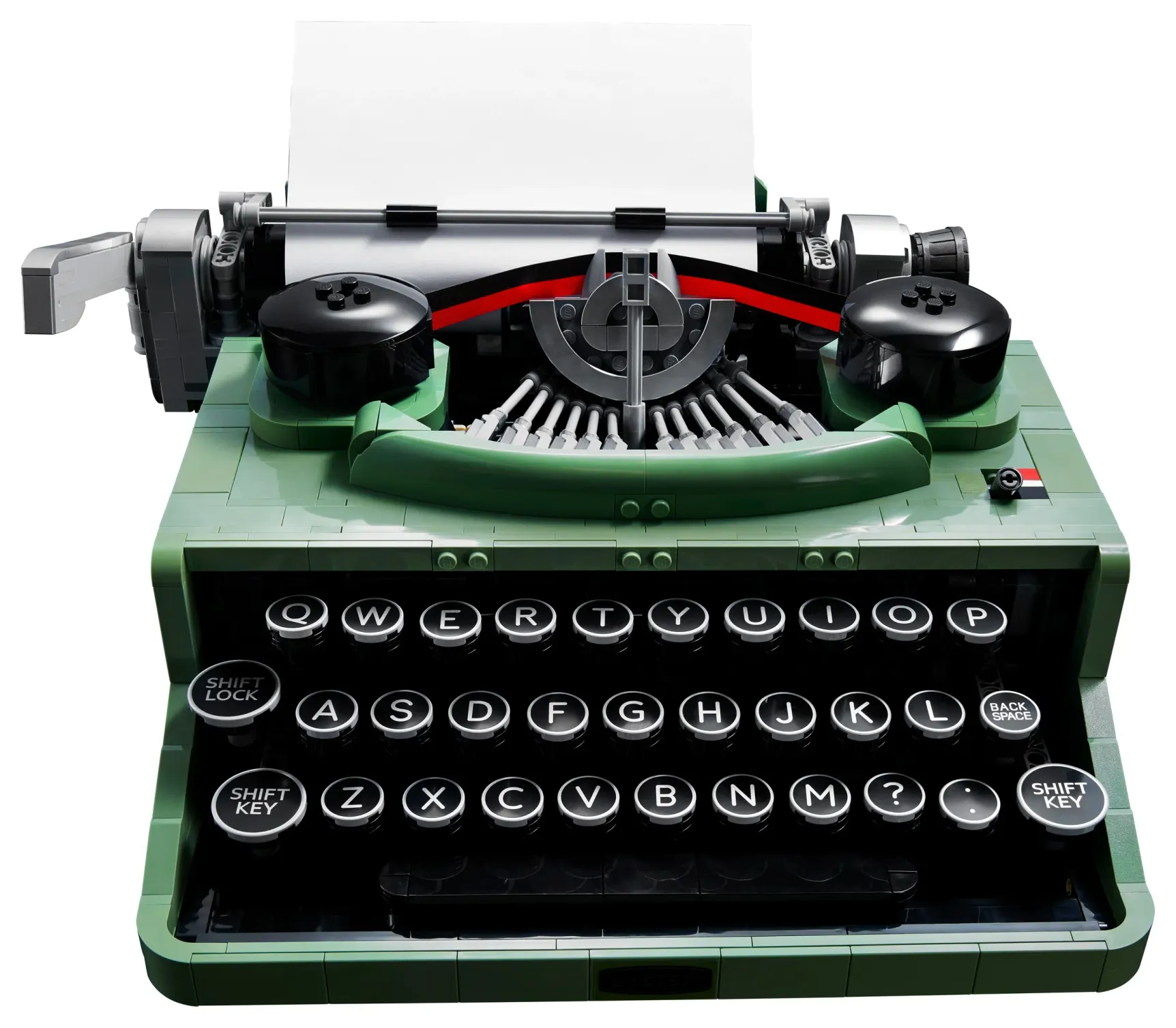 LEGO Typewriter, detail view 1