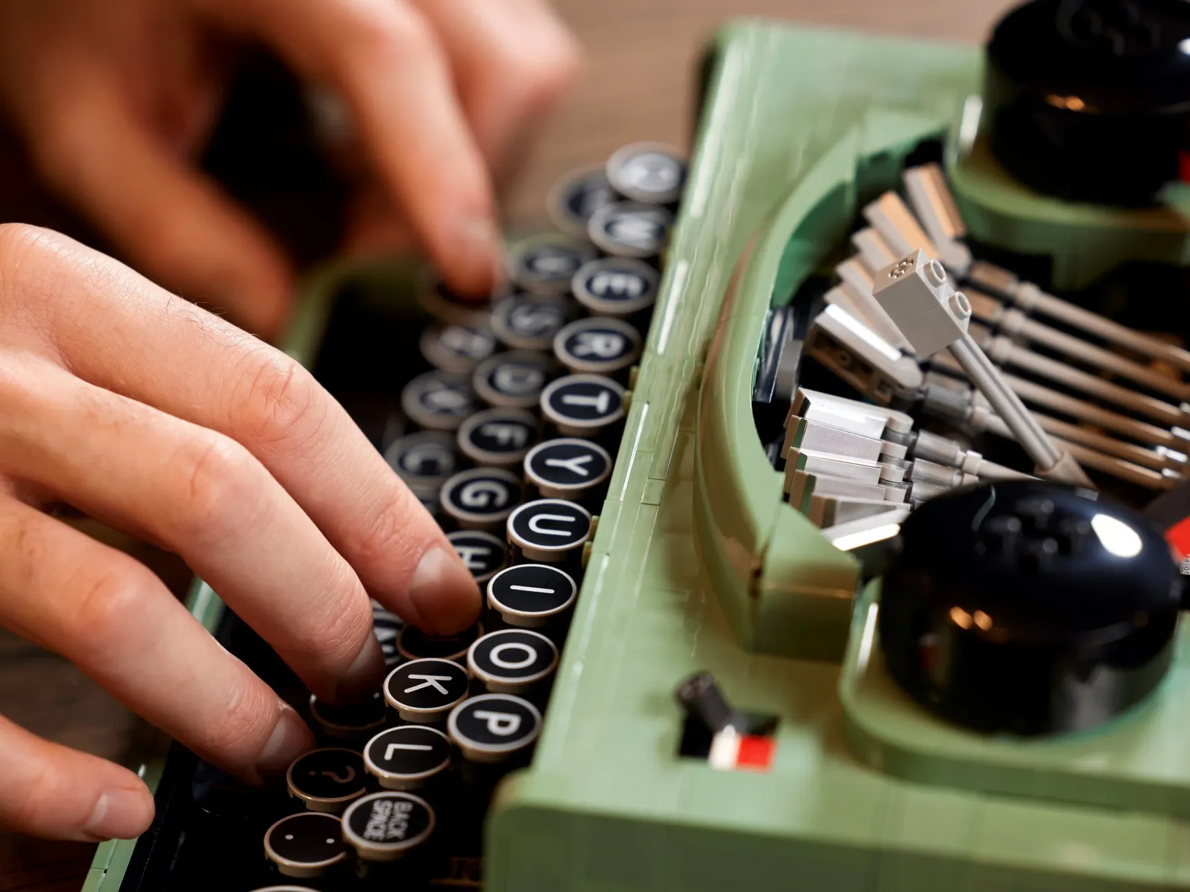 LEGO Typewriter, detail view 5