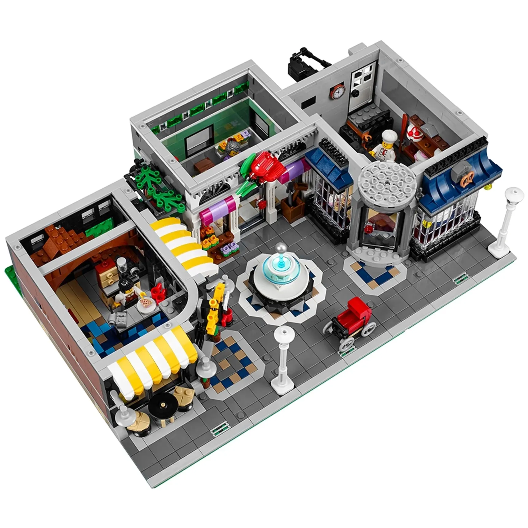 LEGO La place de l'Assemblée, vue de détail 2