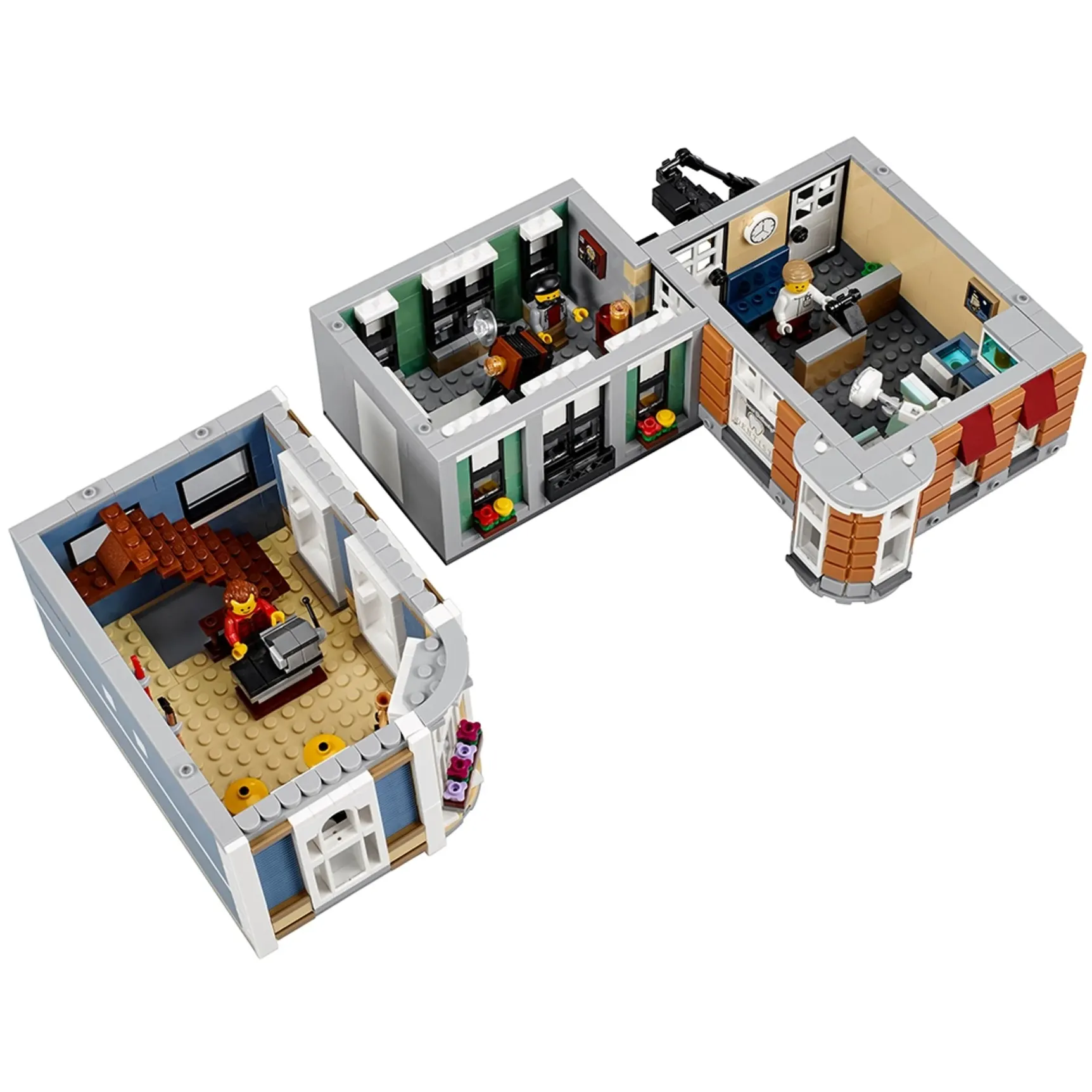 LEGO La place de l'Assemblée, vue de détail 3