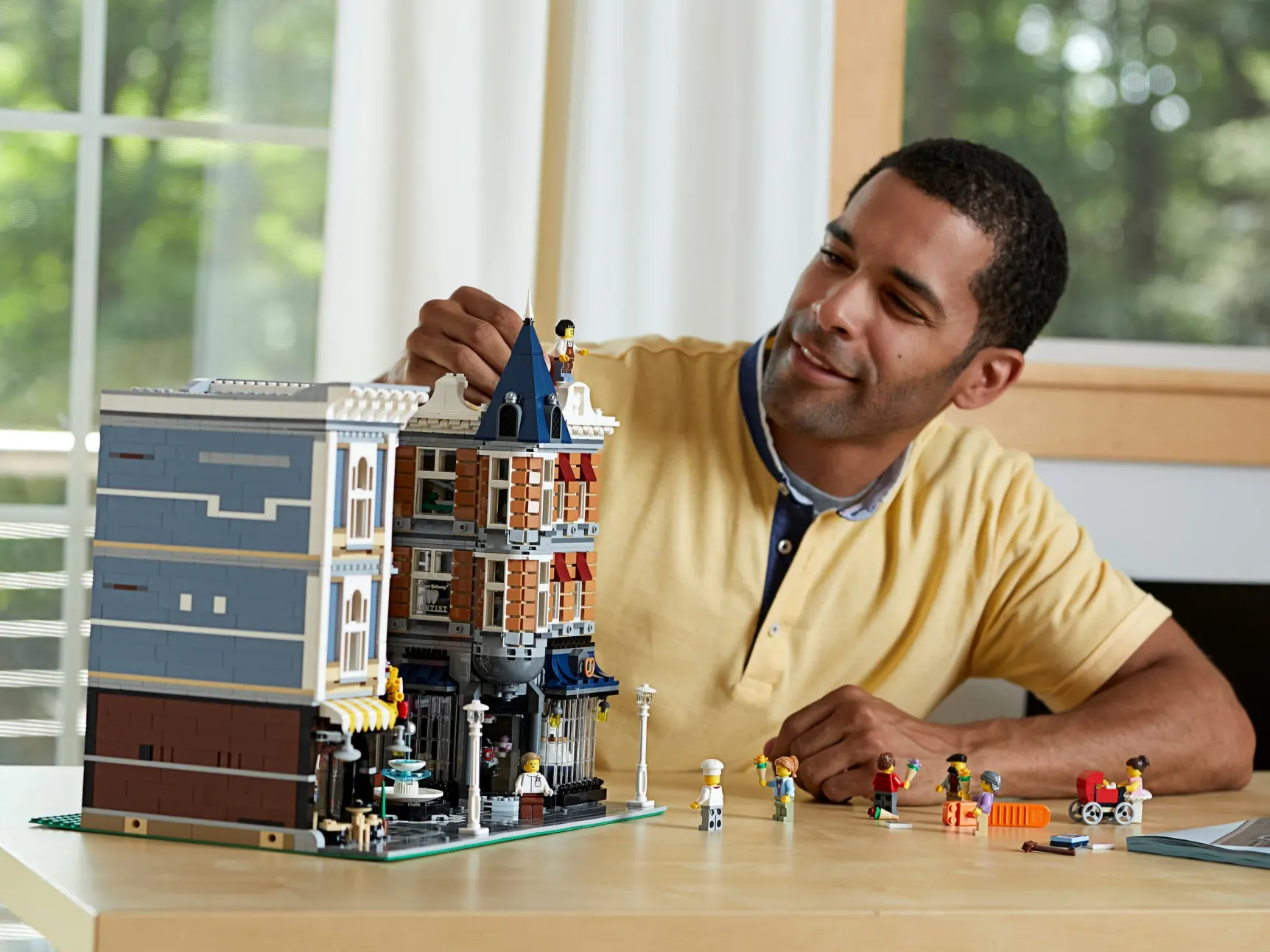 LEGO La place de l'Assemblée, vue de détail 5
