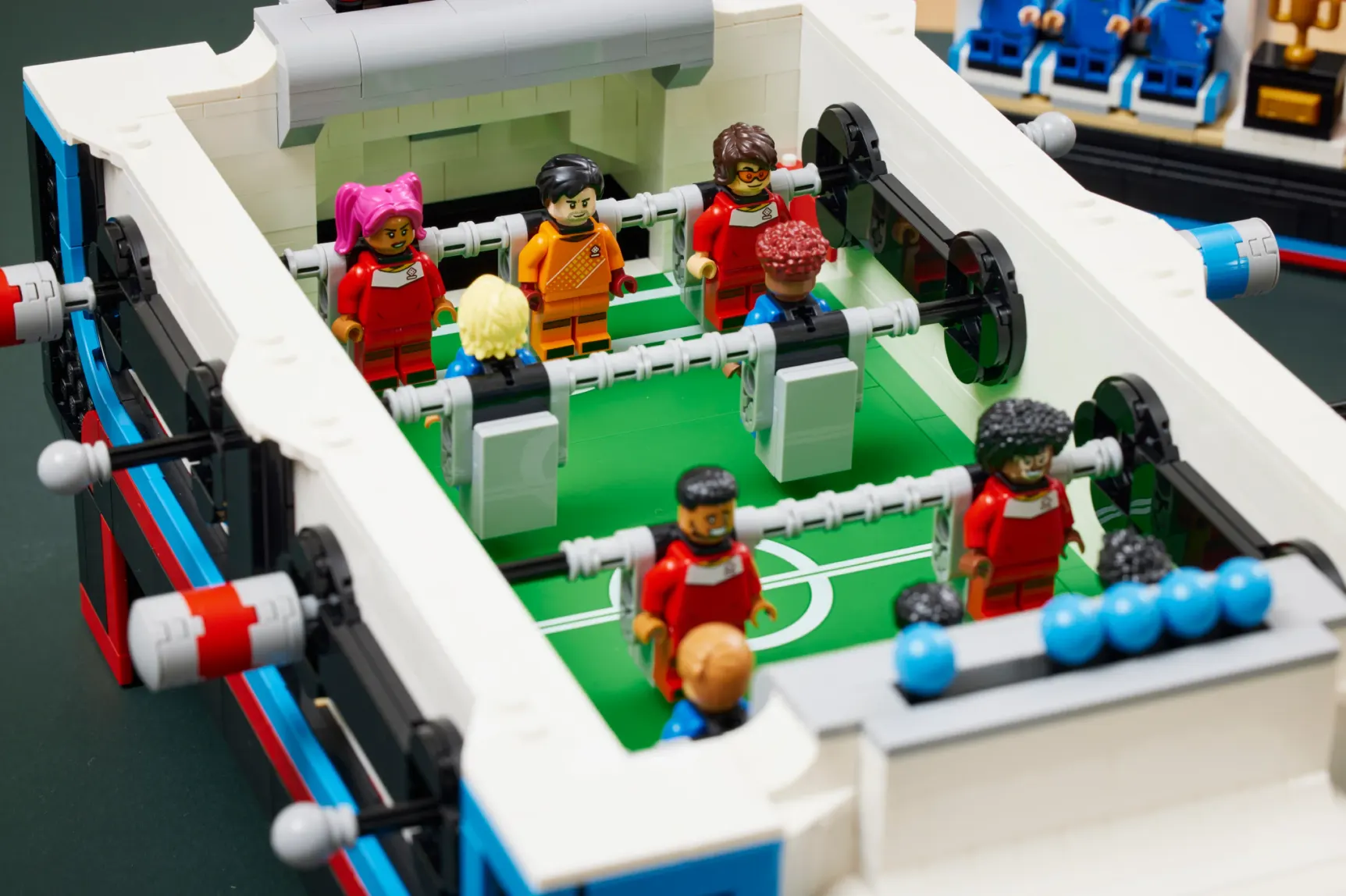 LEGO Il calcio balilla, dettaglio 3