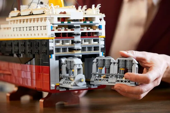 LEGO Titanic, dettaglio 3
